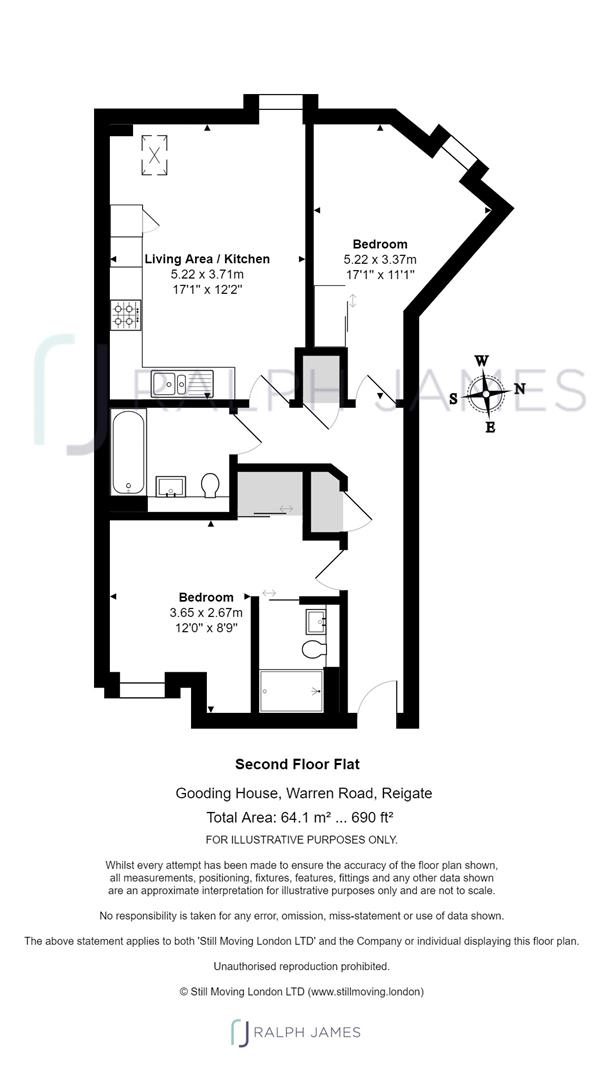 Warren Road, Reigate RH2, 2 bedroom flat to rent 60896826 PrimeLocation