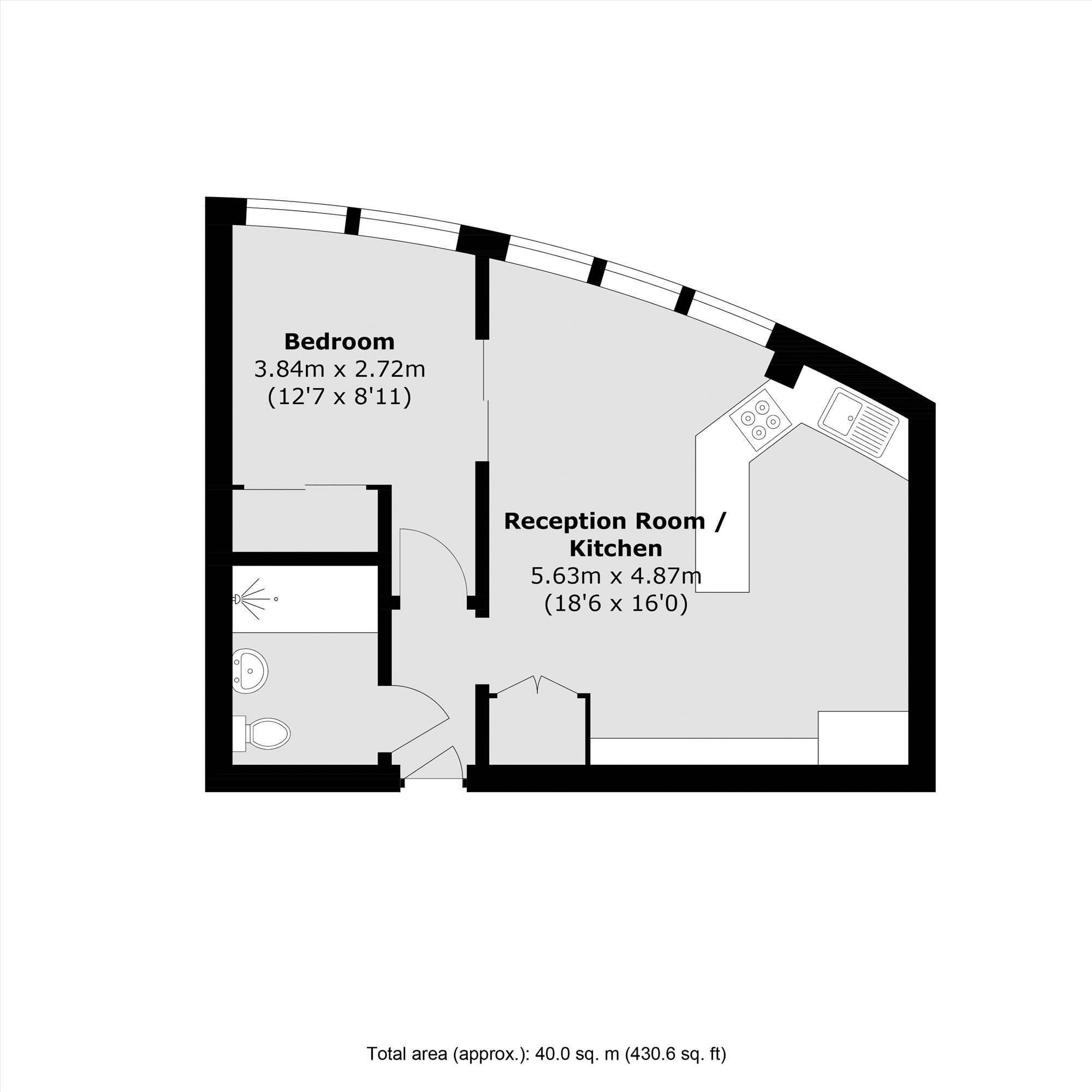 35 Baltimore House, Juniper Drive, London floorplan