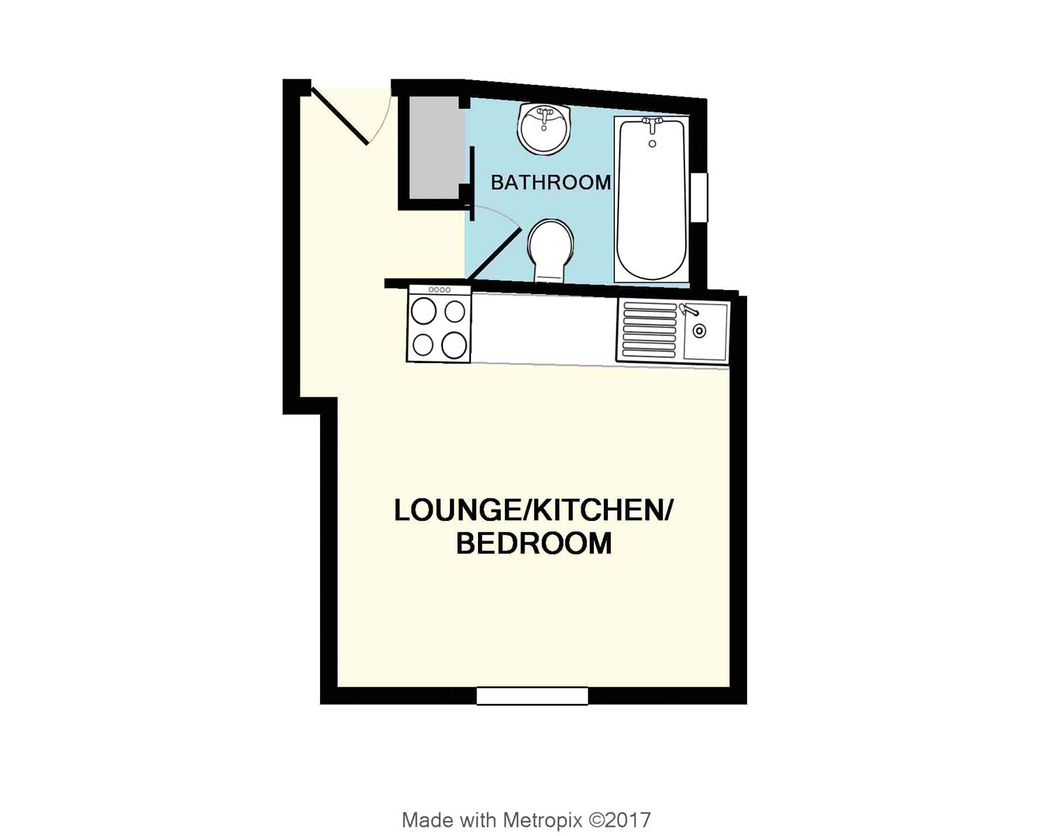 Flat 6, 15, Imperial Road, Devon floorplan