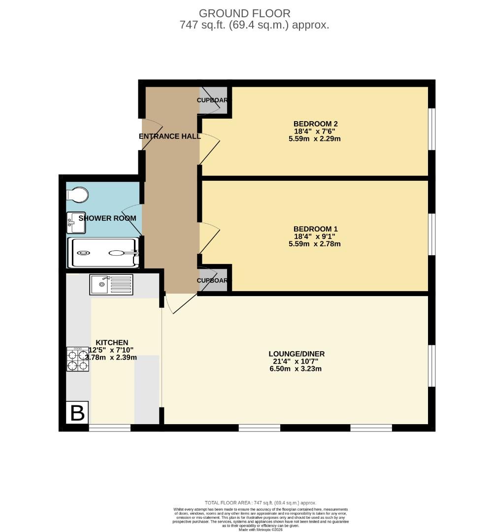 Sanger Avenue, Biggleswade floorplan