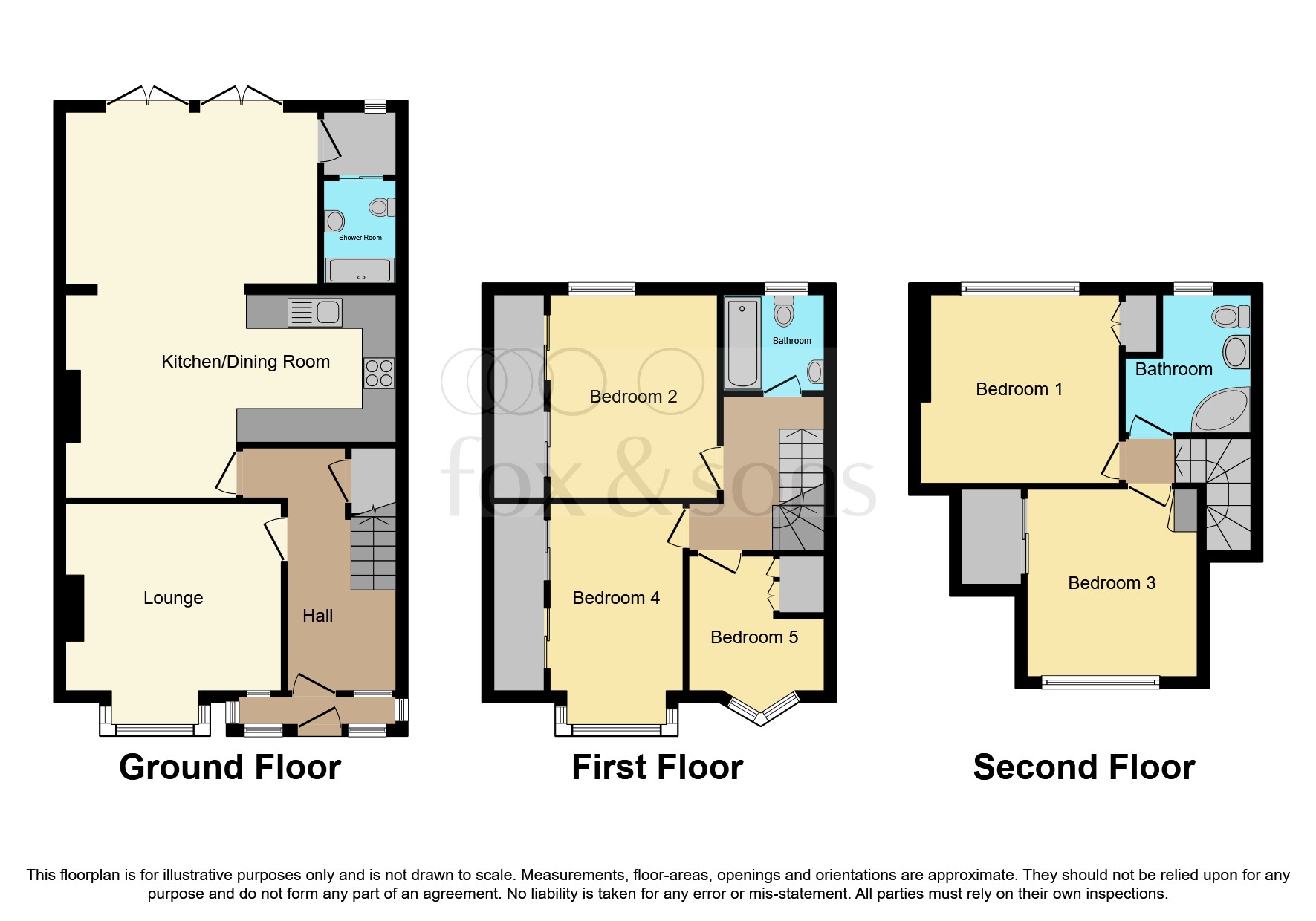 Compton Road, Portsmouth PO2, 5 bedroom terraced house for sale