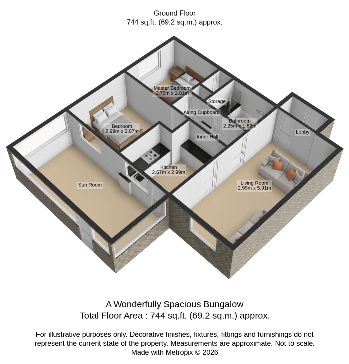 12, Linton Close, Stockton-on-Tees floorplan