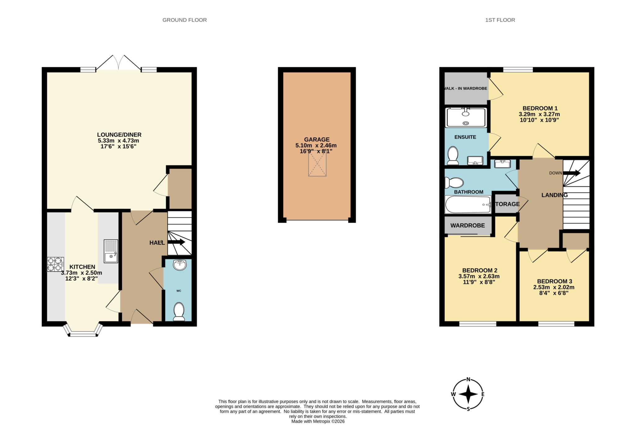 2, Dyer Close, Norwich floorplan