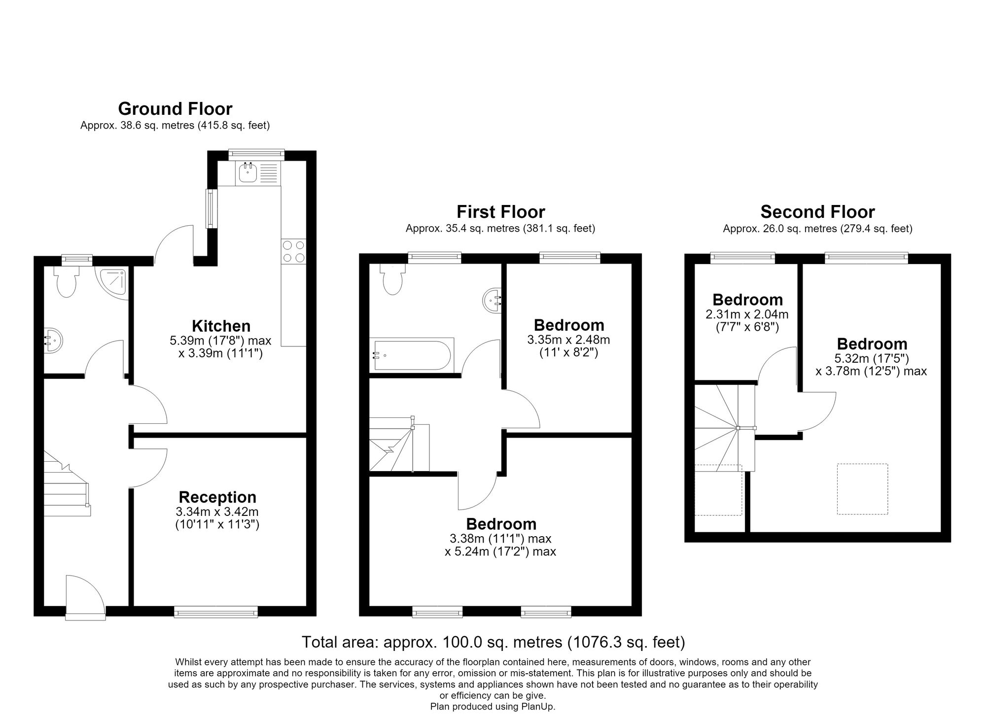 23 Chester Road, Ilford floorplan