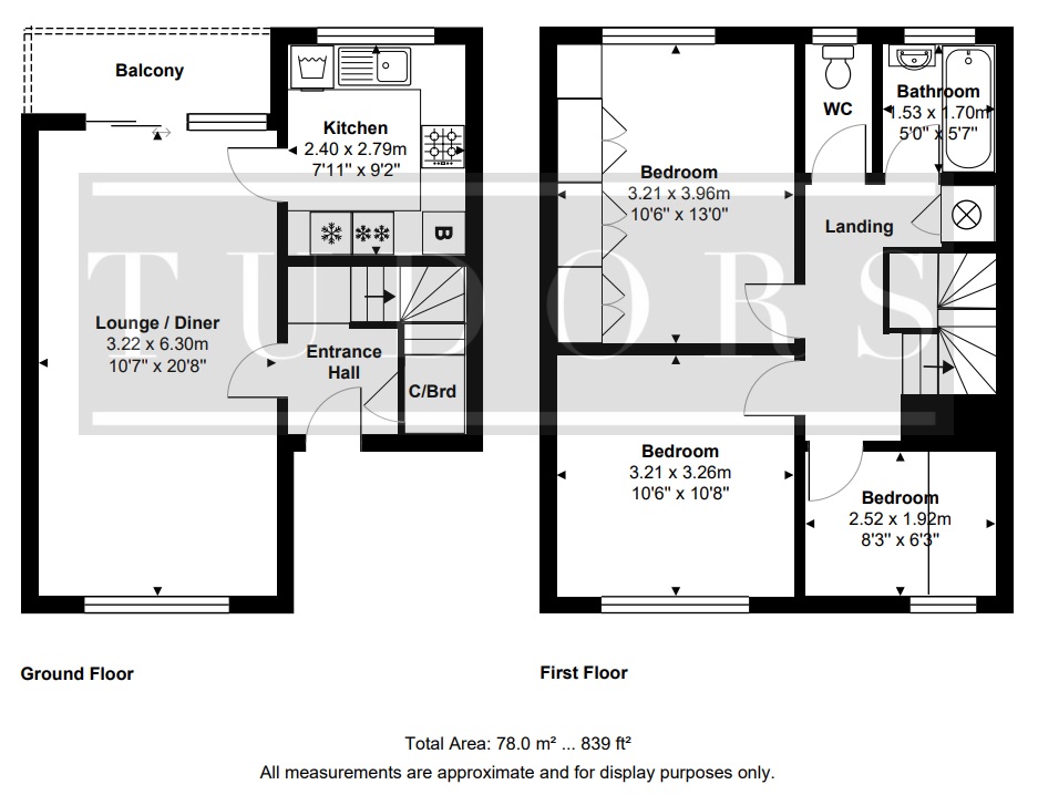 Trafalgar Drive, Walton-on-Thames floorplan