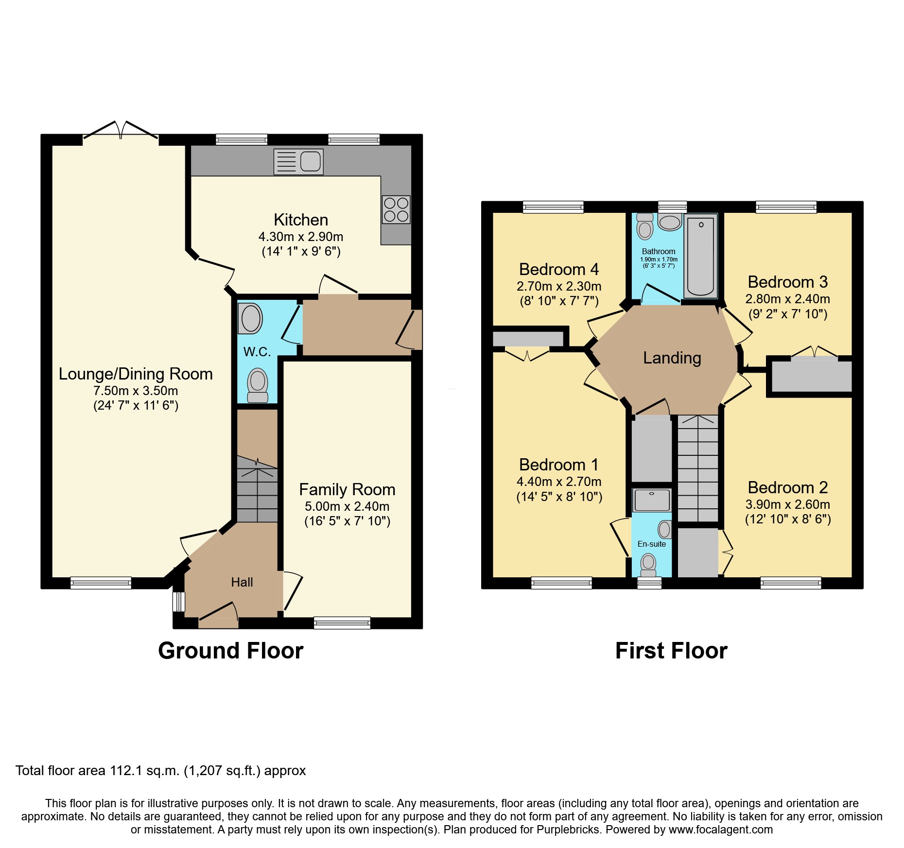 63, Okehampton Drive, Houghton le Spring floorplan