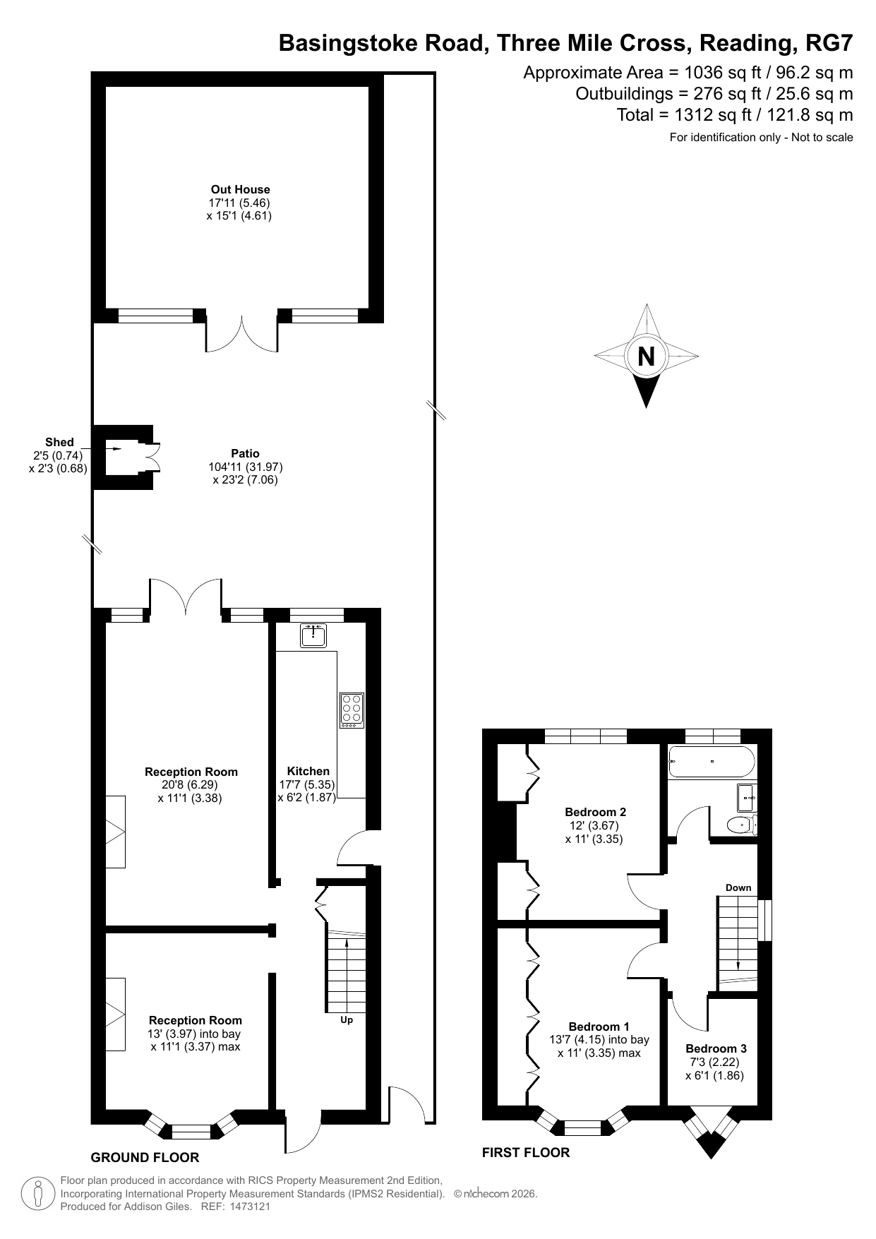 Warbrough,, Basingstoke Road, Reading floorplan