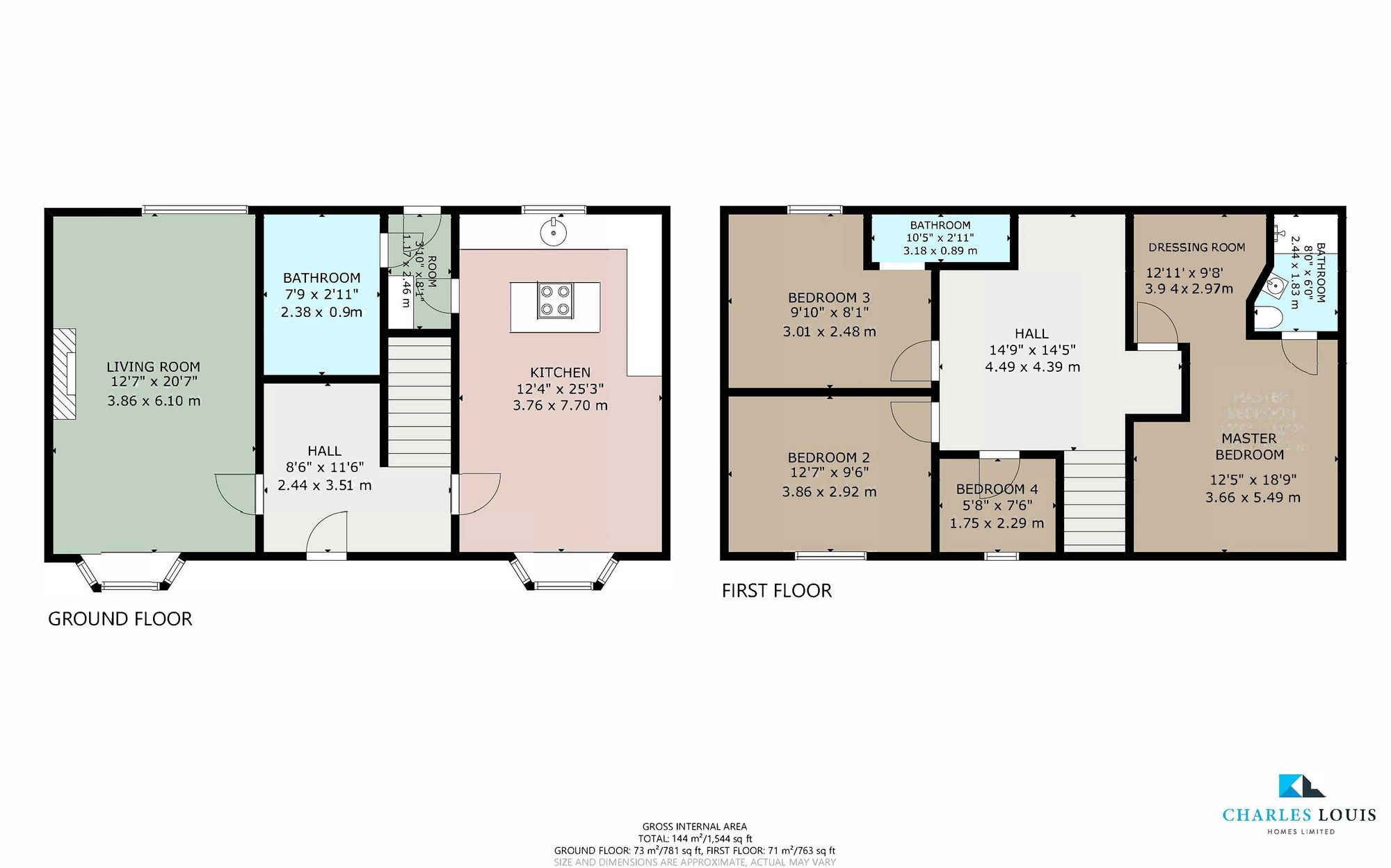 347, Grane Road, Rossendale floorplan