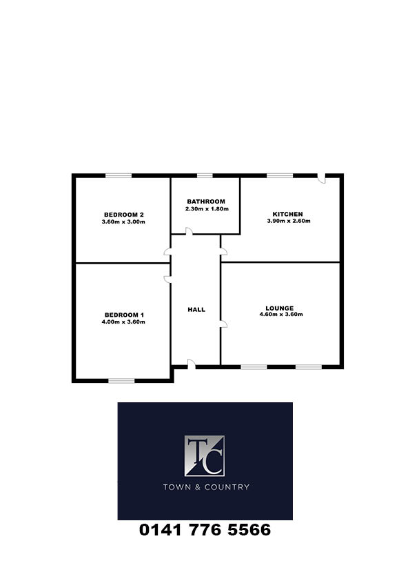 12, Hillhead Avenue, Moodiesburn floorplan