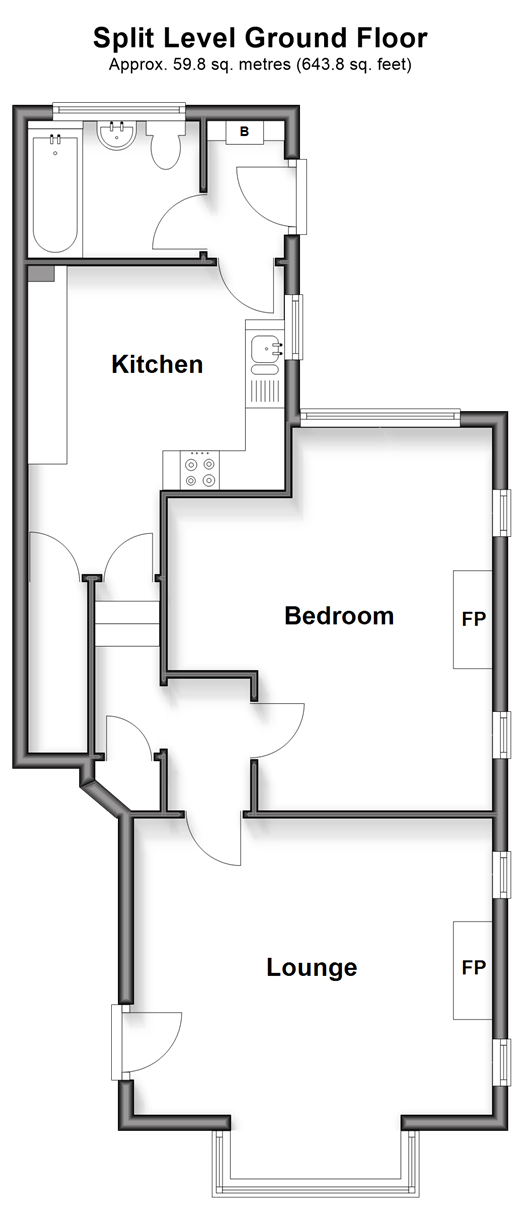 Stanhope Road, Deal floorplan