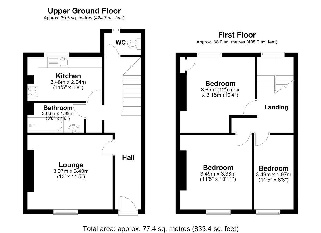 Flat 2, 2, Albion Place, Hythe floorplan