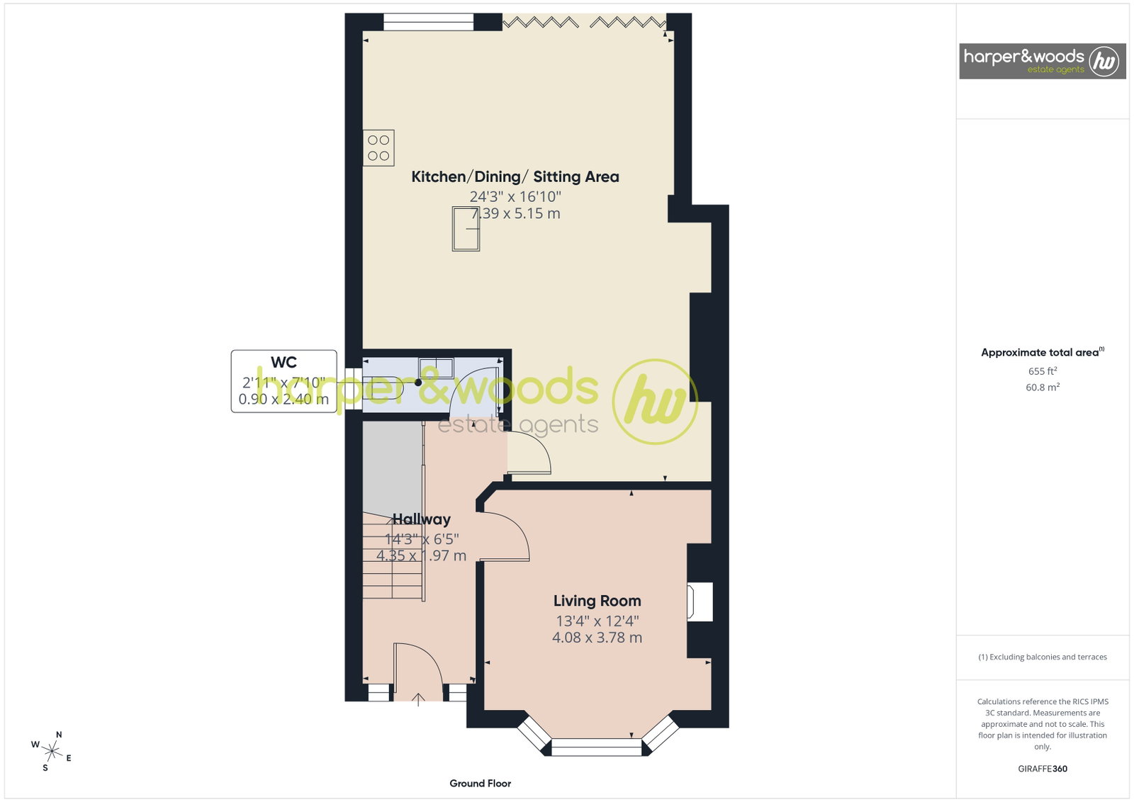 176, Leasowe Road, Wallasey floorplan