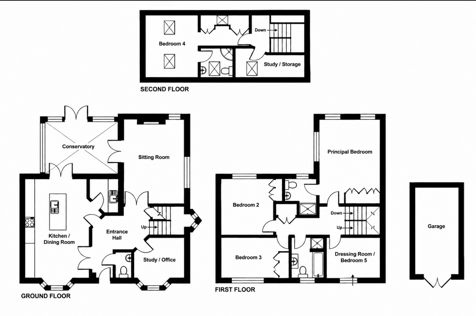 Butler Drive, Bedford floorplan