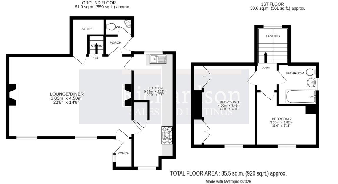 17, East Street, Stamford floorplan