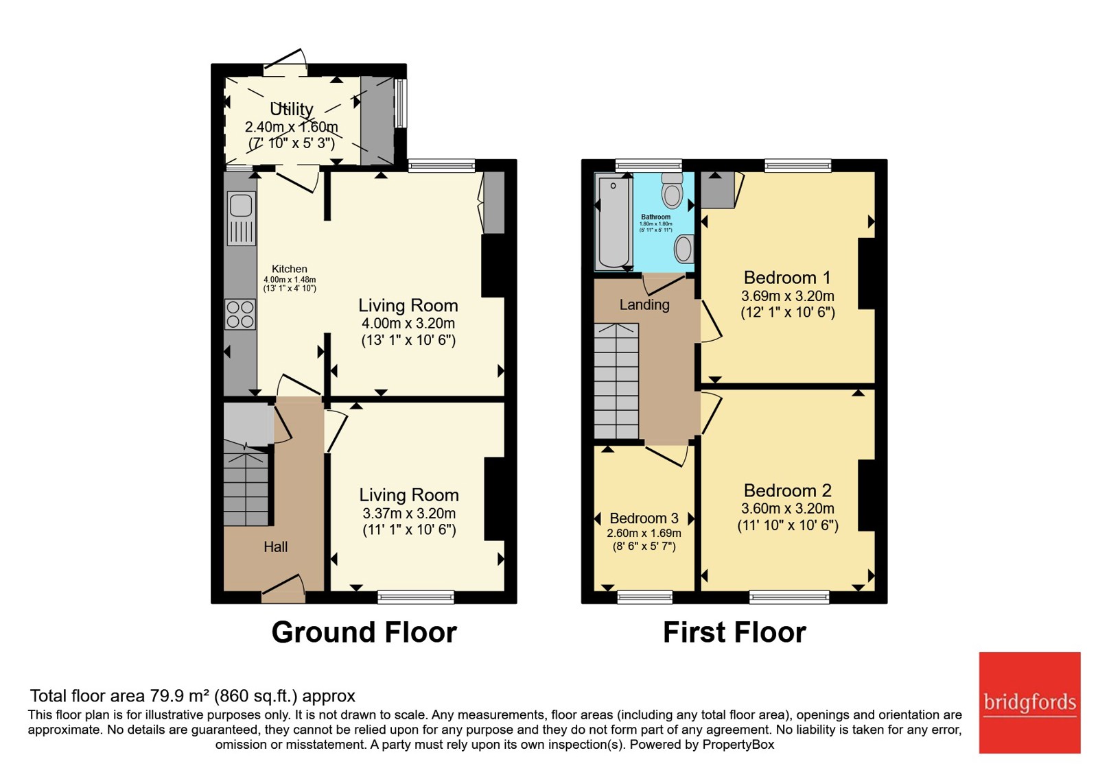 16, Knowsley Avenue, Lancashire floorplan