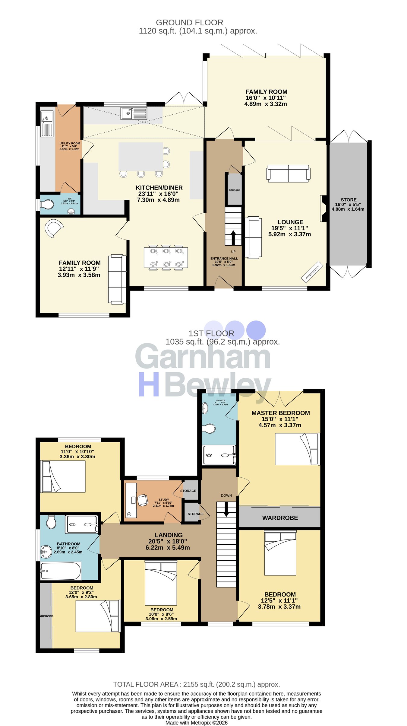 32, Harvest Hill, East Grinstead floorplan