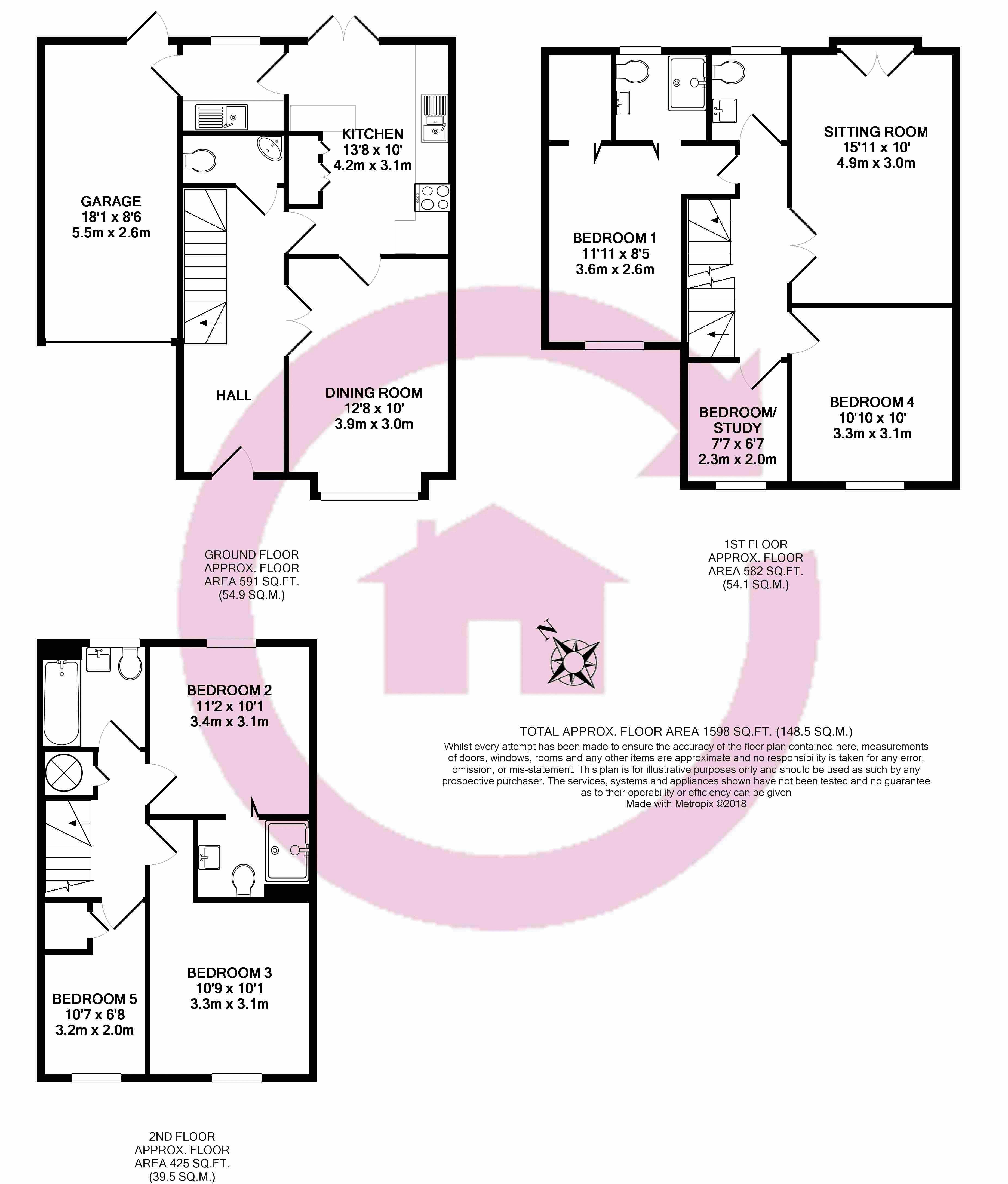 5 Bedrooms Semi-detached house for sale in Brosnan Drive, Cheltenham GL51