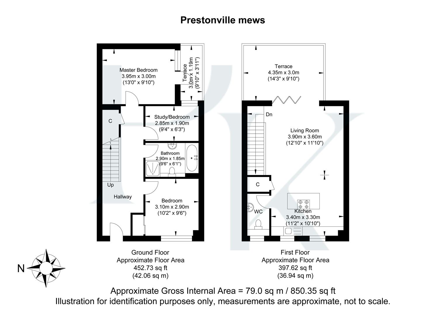 4, Prestonville Mews, Prestonville Road, Brighton floorplan