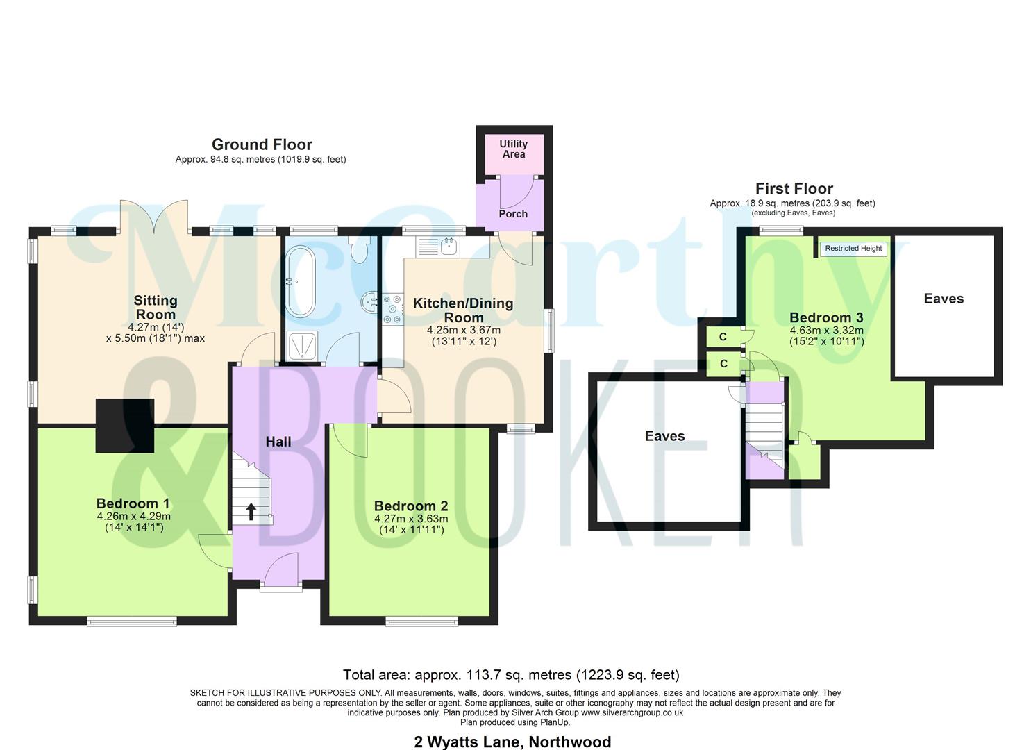 2, Wyatts Lane, Cowes floorplan