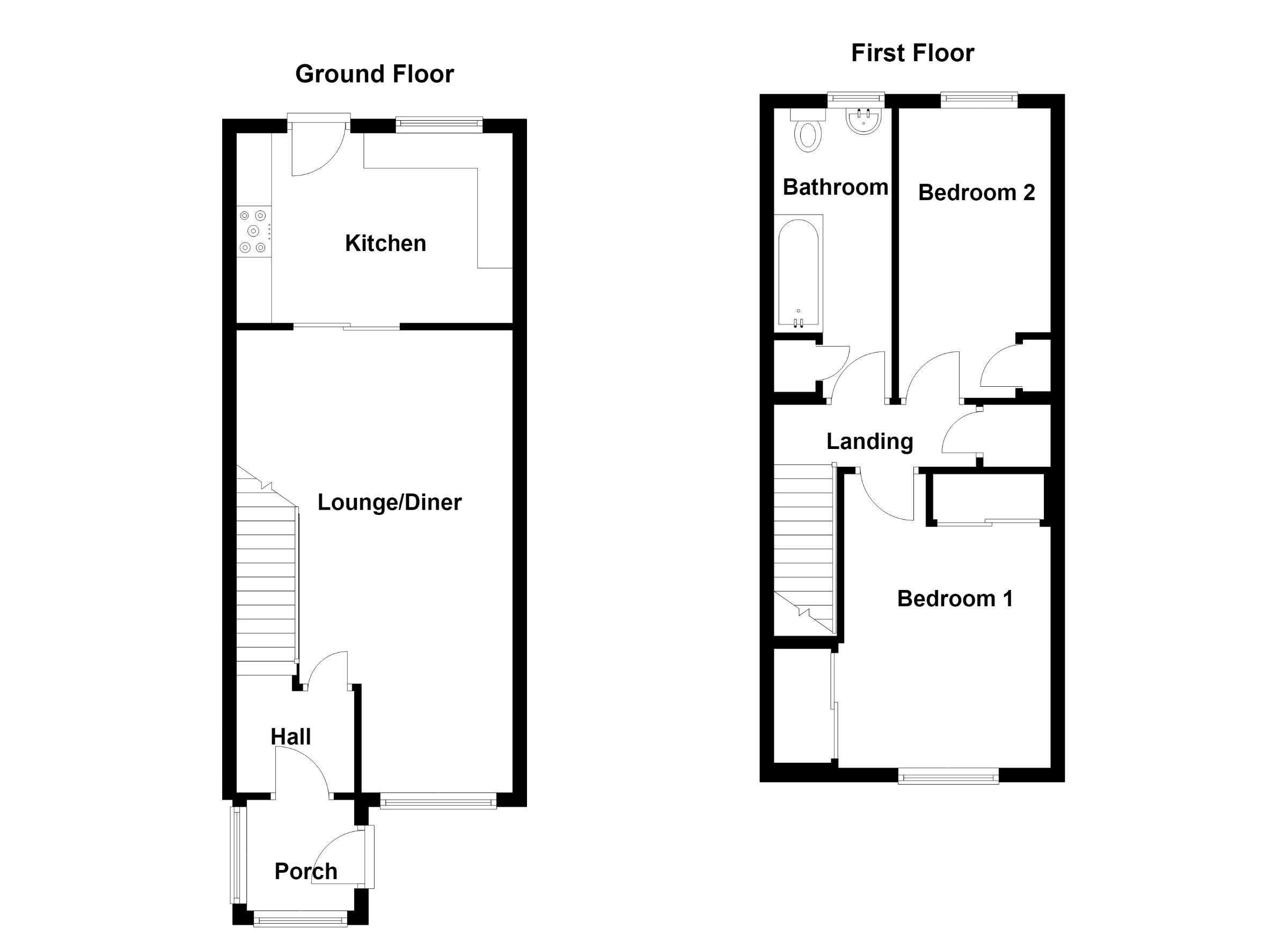 33 Low Road, Morecambe floorplan