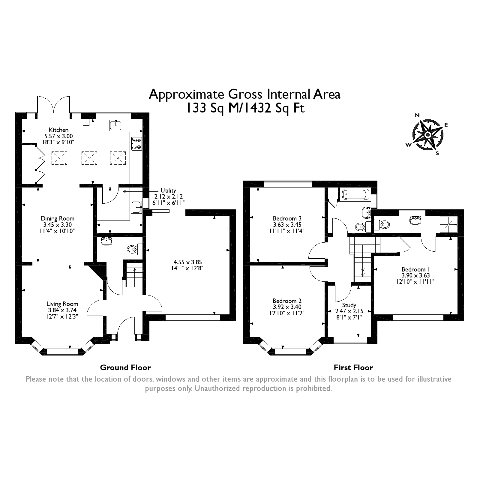 4 Bedrooms Semi-detached house for sale in Lovelace Gardens, Hersham, Walton-On-Thames KT12