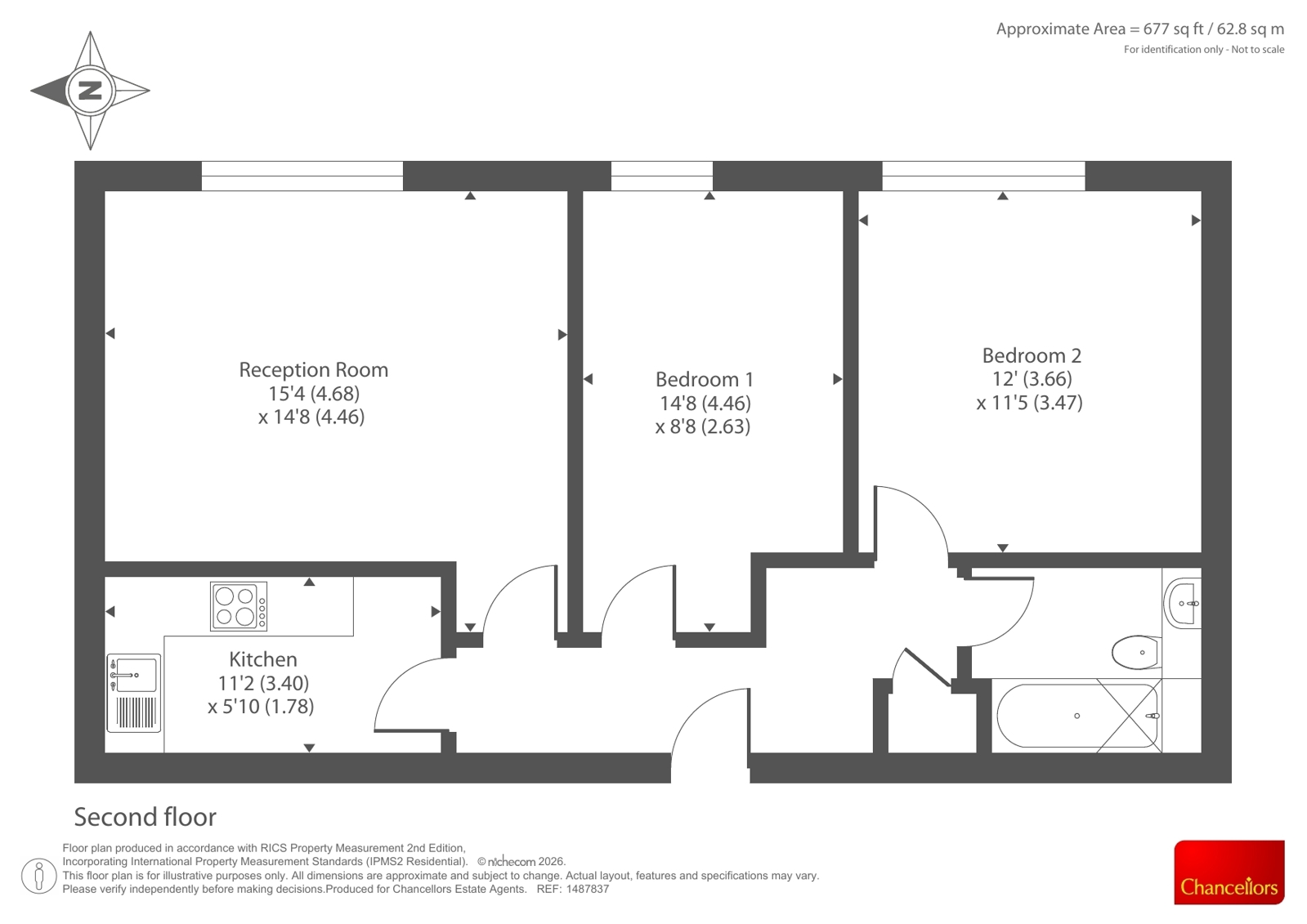 79, Pickfords Gardens, Slough floorplan