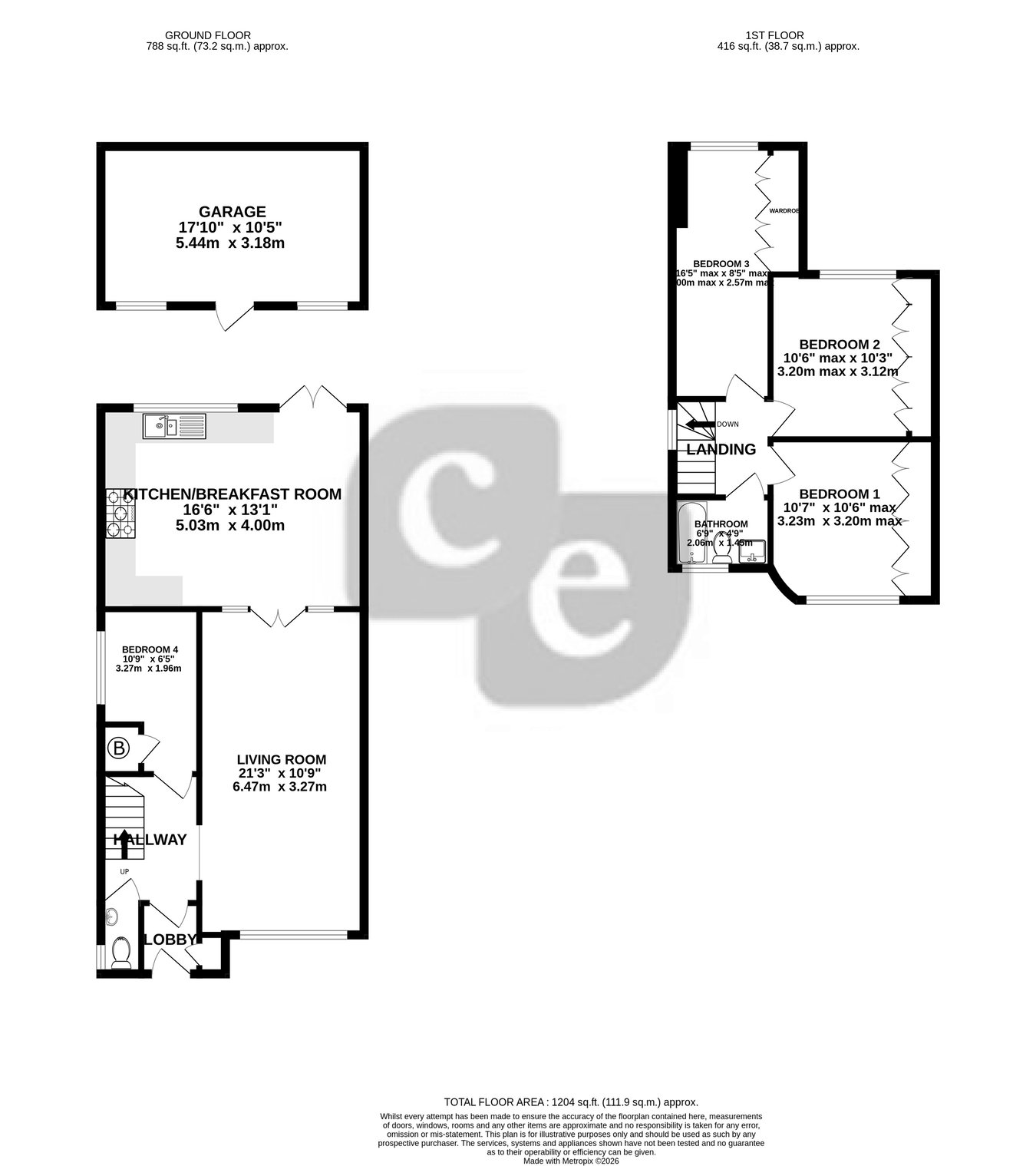 37, Holyrood Avenue, Harrow floorplan