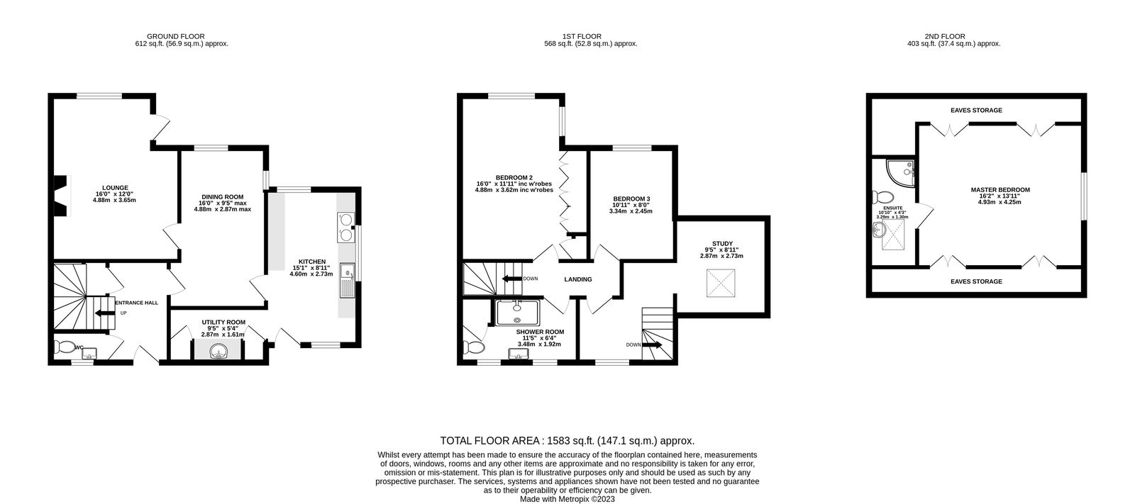 1 Garden Cottages,Tabley House Estate, Chester Road, Knutsford floorplan