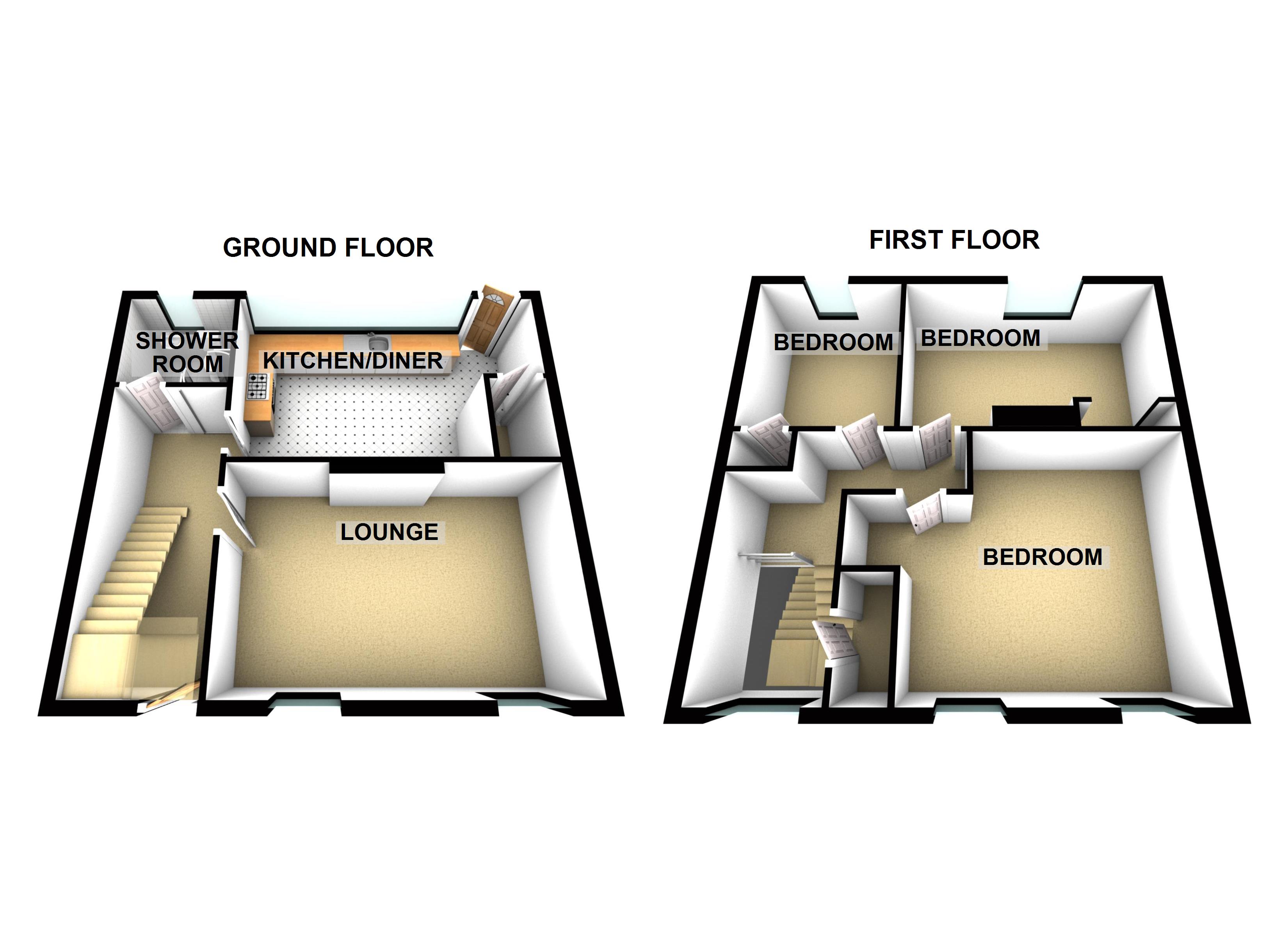 Kinloch Terrace, Perth PH1, 3 bedroom terraced house for sale