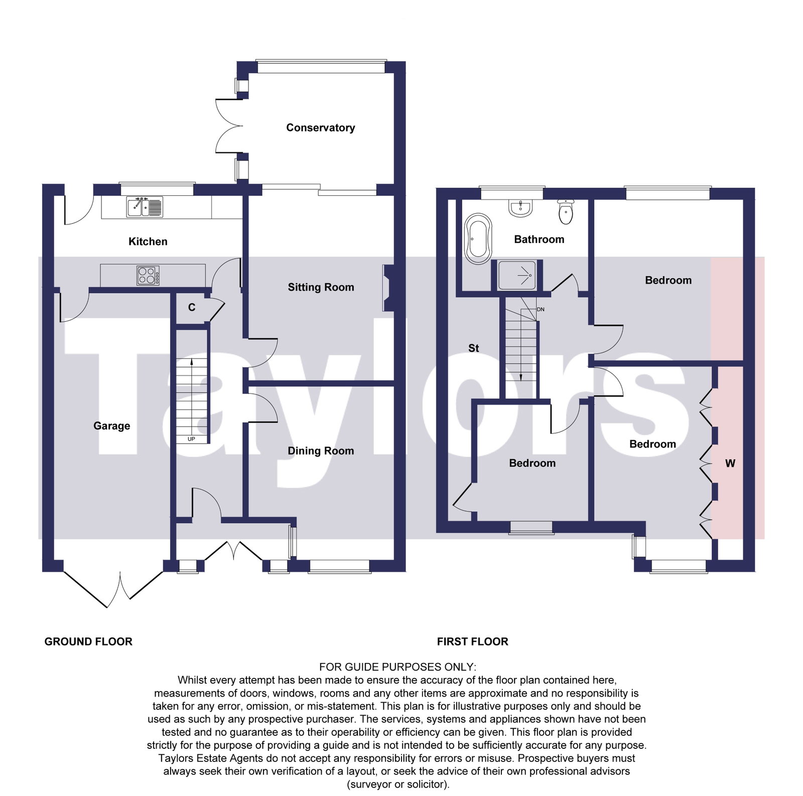 52, St. Peters Road, Stourbridge floorplan