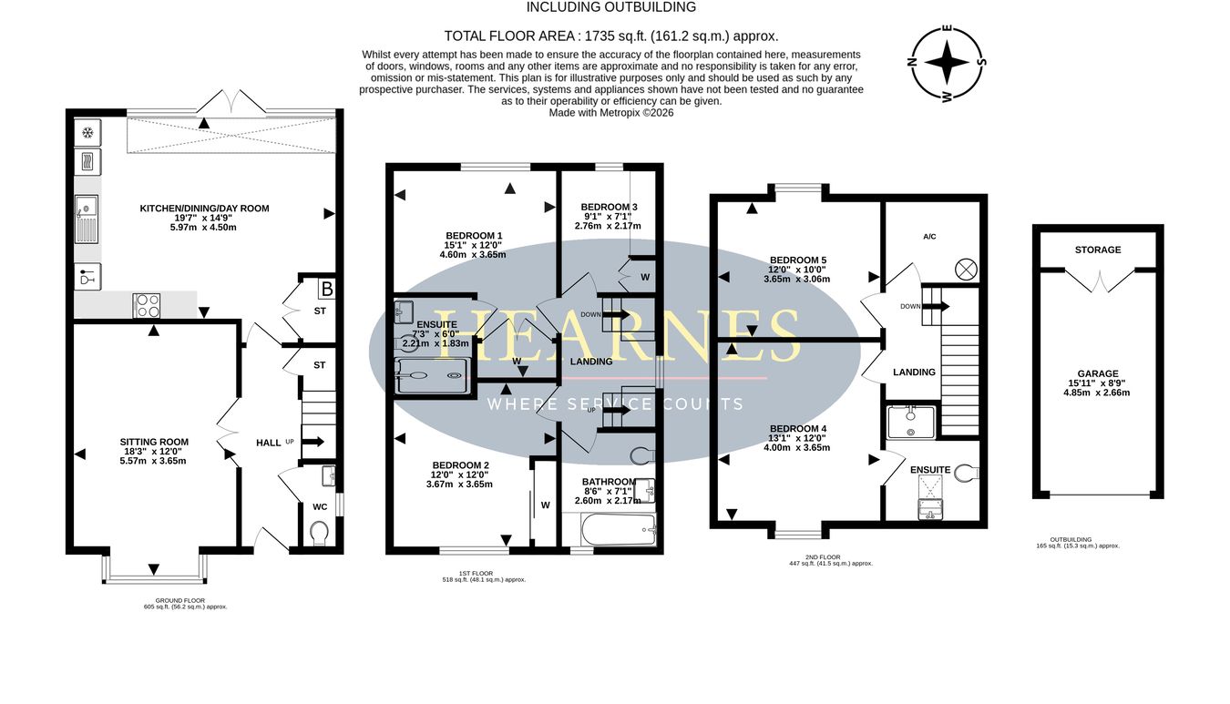 10, Wellwood Close, Poole floorplan