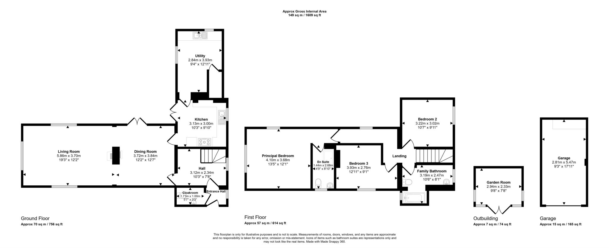 Redcot, Tewkesbury floorplan