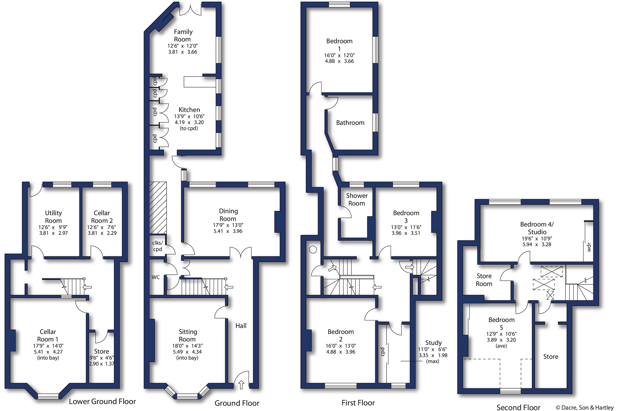 23, York Place, North Yorkshire floorplan