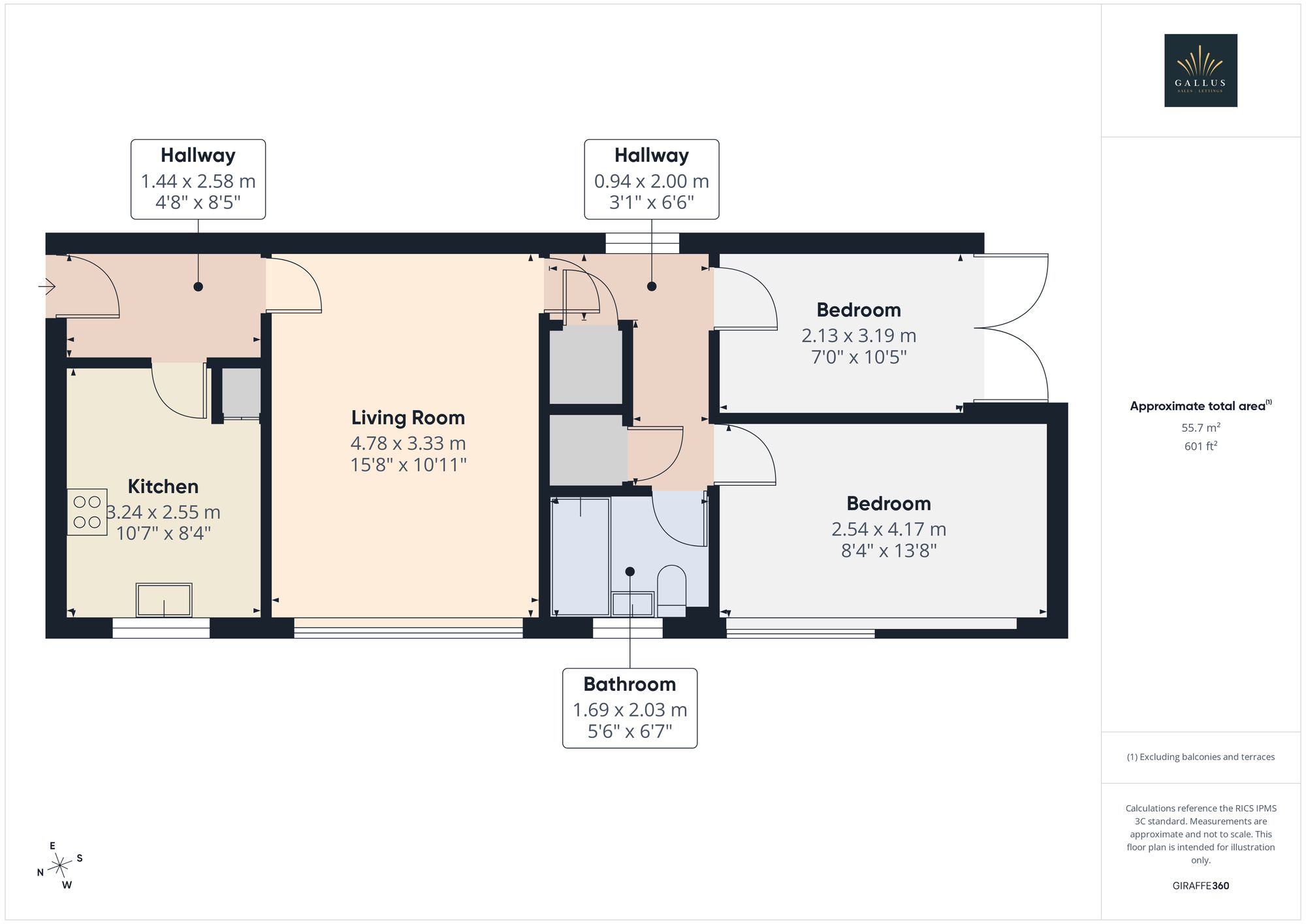 3/3 61 Keal Avenue, Glasgow floorplan