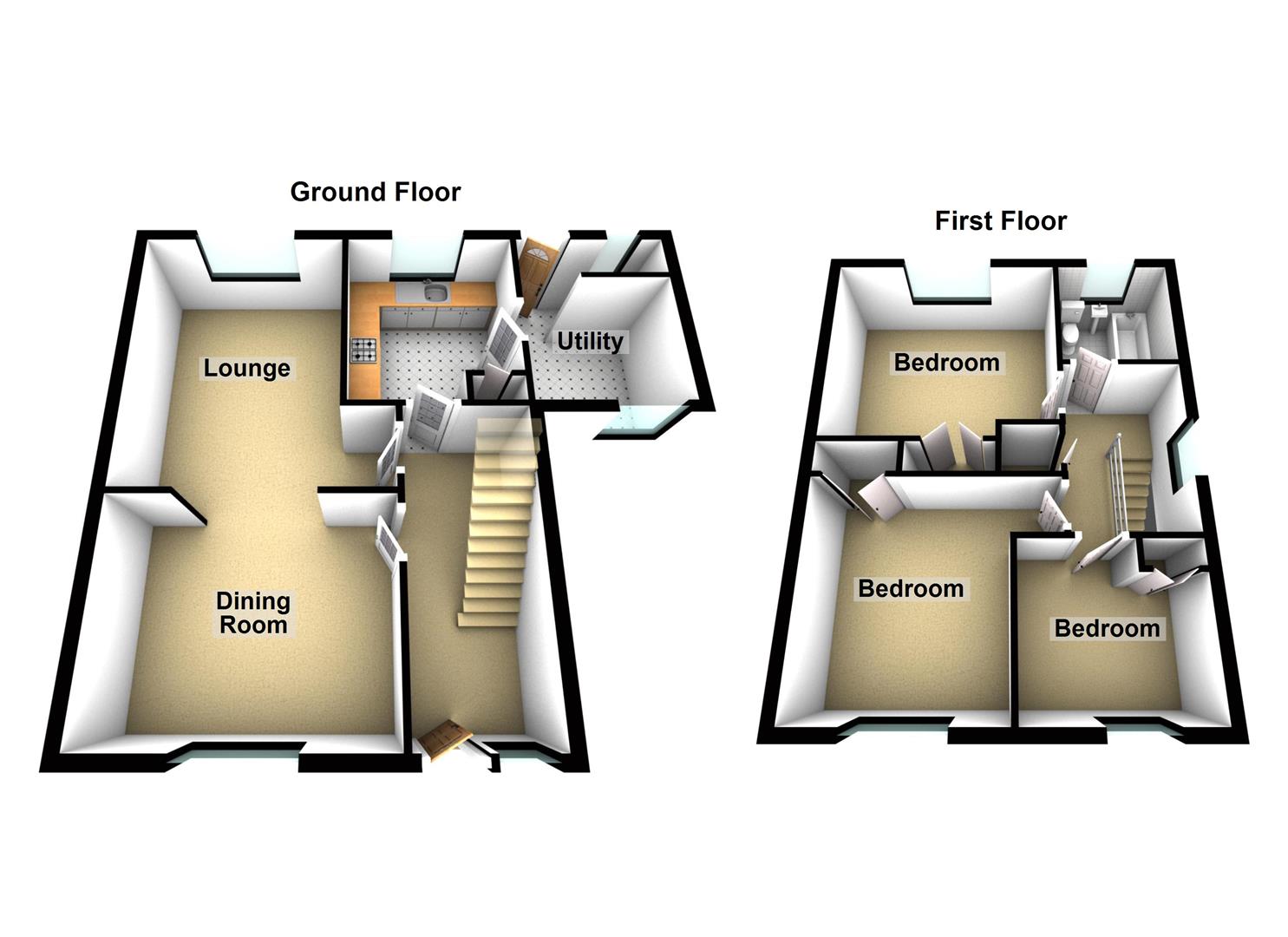 61, Pembroke Road *, Haverfordwest floorplan