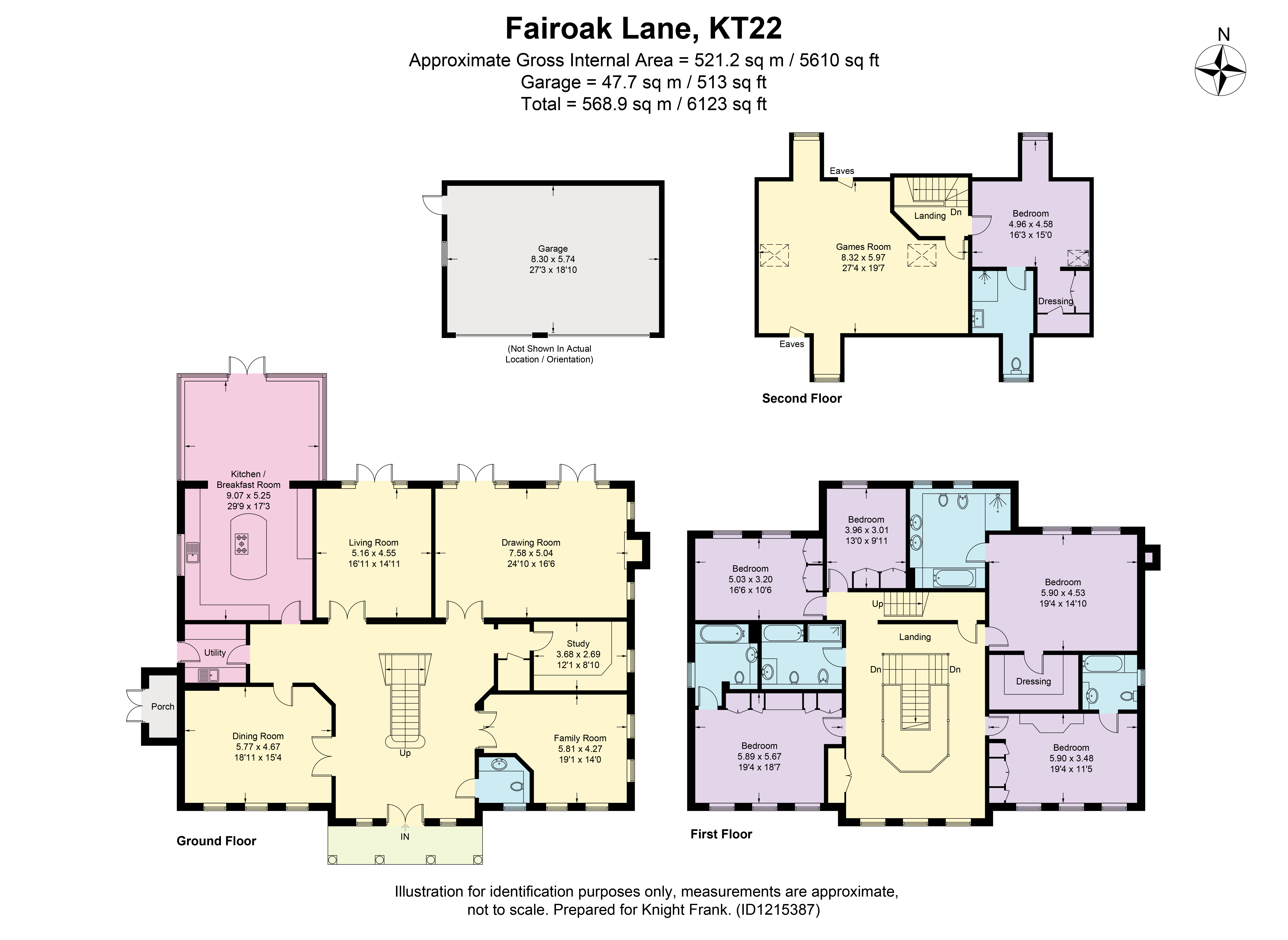 Fairoak Lane, Leatherhead floorplan