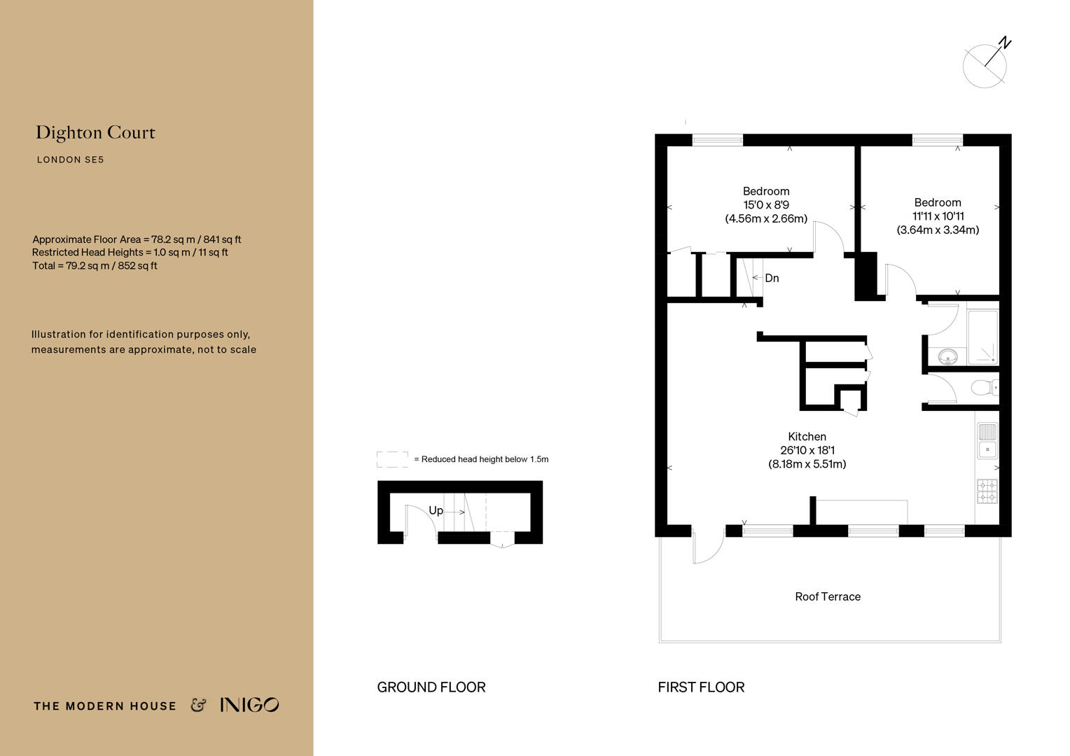 Flat 5 Dighton Court, John Ruskin Street, London floorplan