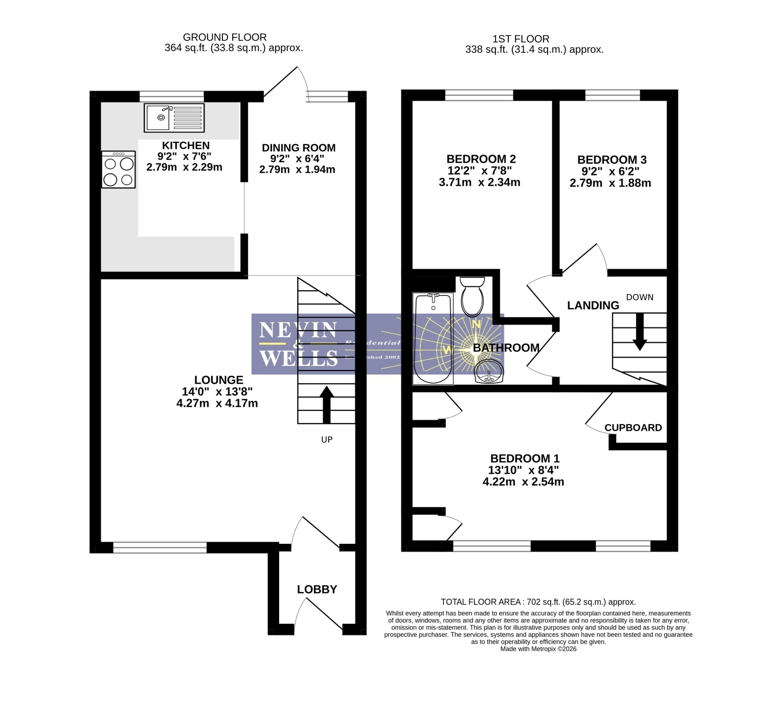 127, Larksfield, Egham floorplan