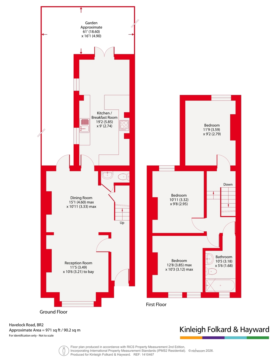 48, Havelock Road, Bromley floorplan