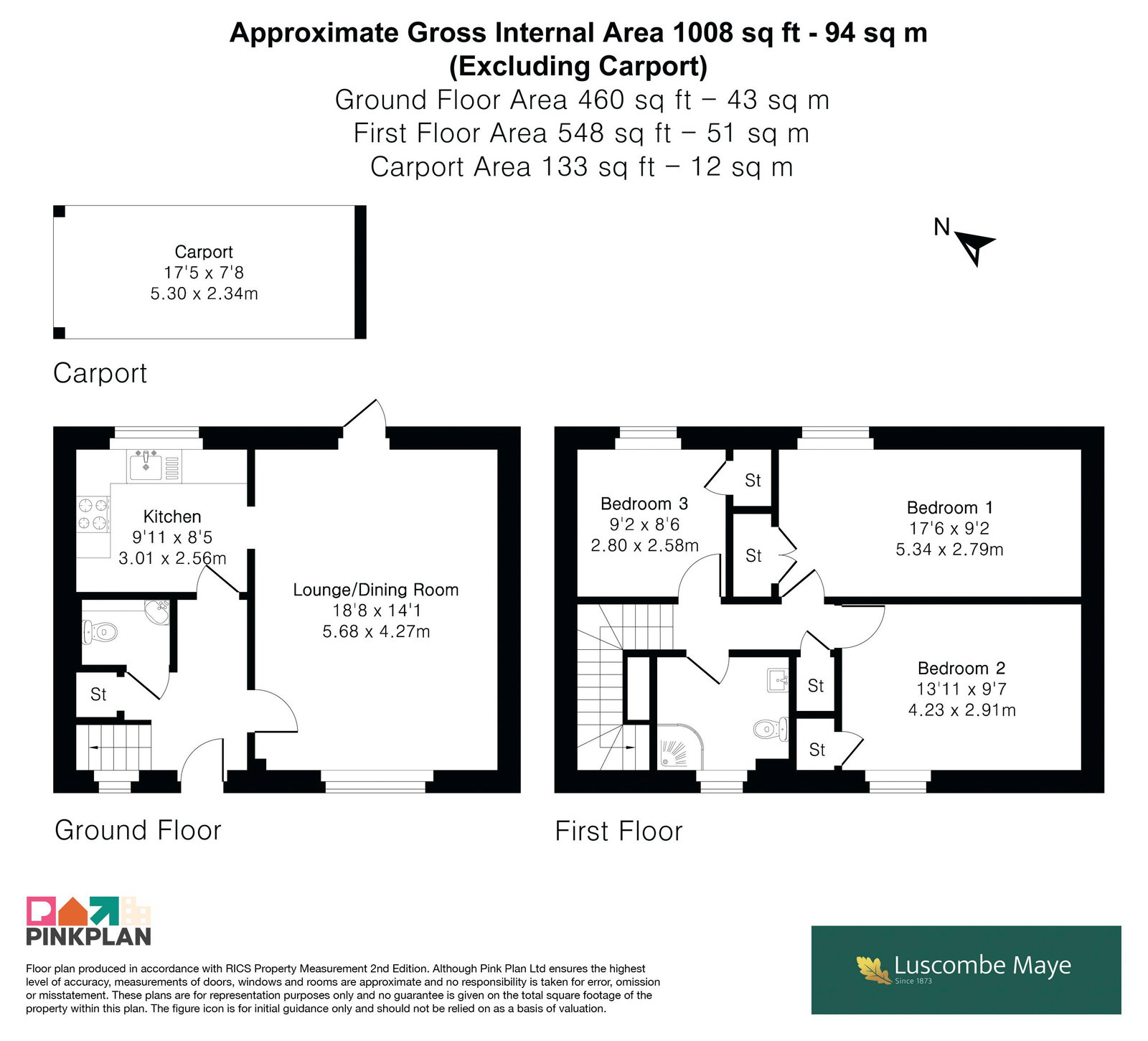 Lister Way, Totnes floorplan
