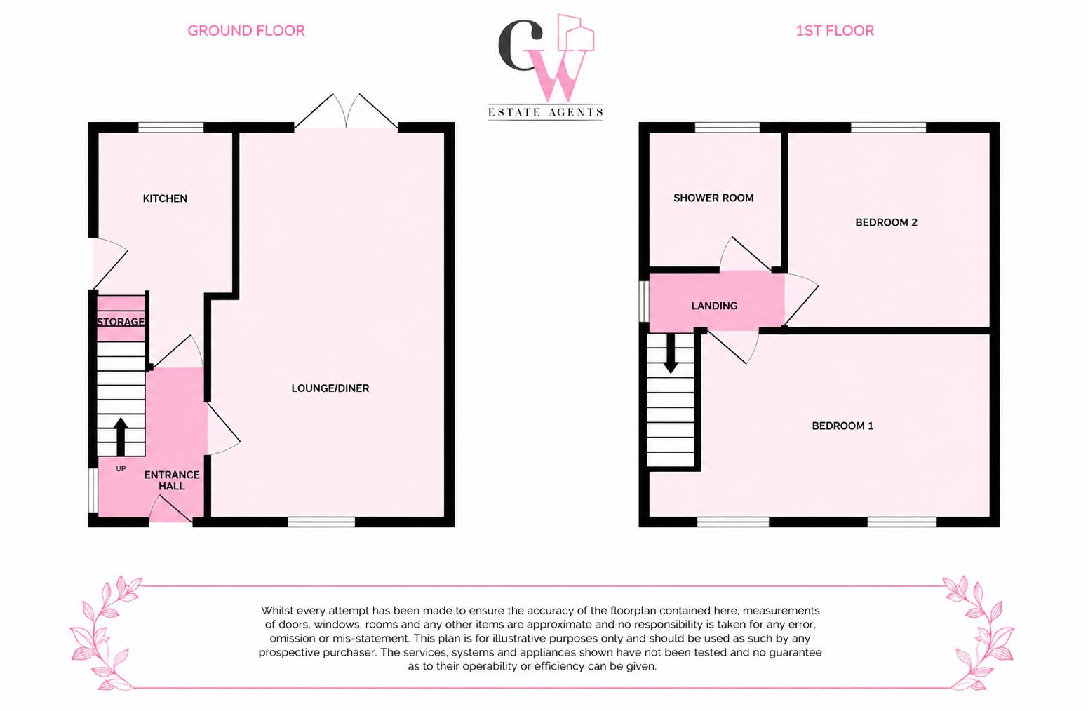 7A, Alamein Drive, Winsford floorplan