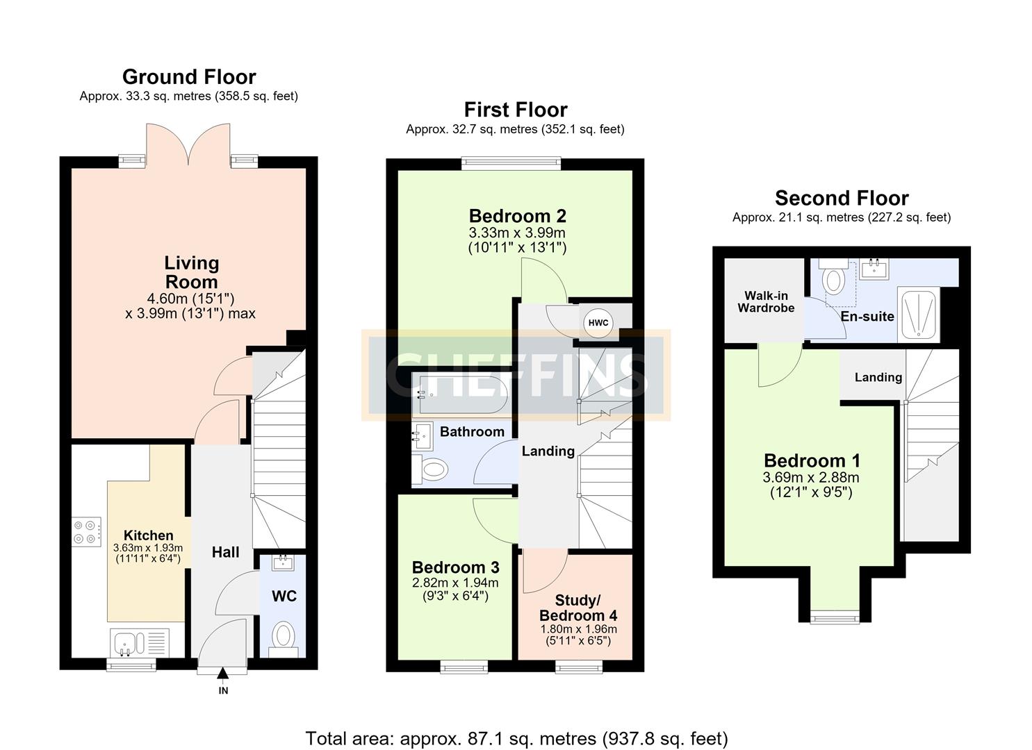 86, Mitchcroft Road, Cambridge floorplan
