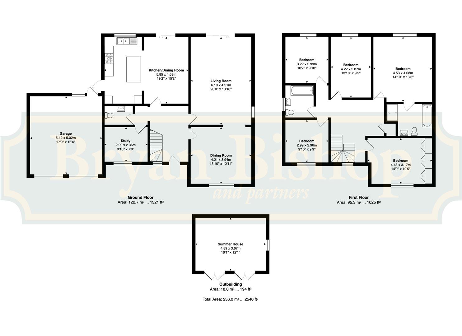 9, Pine Crest, Welwyn floorplan