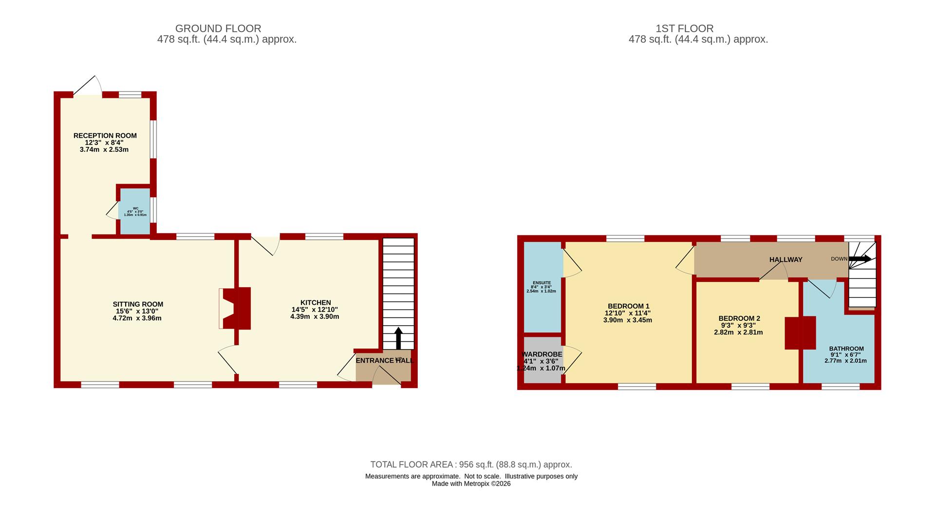 5, Almshouse Road, Coleford floorplan