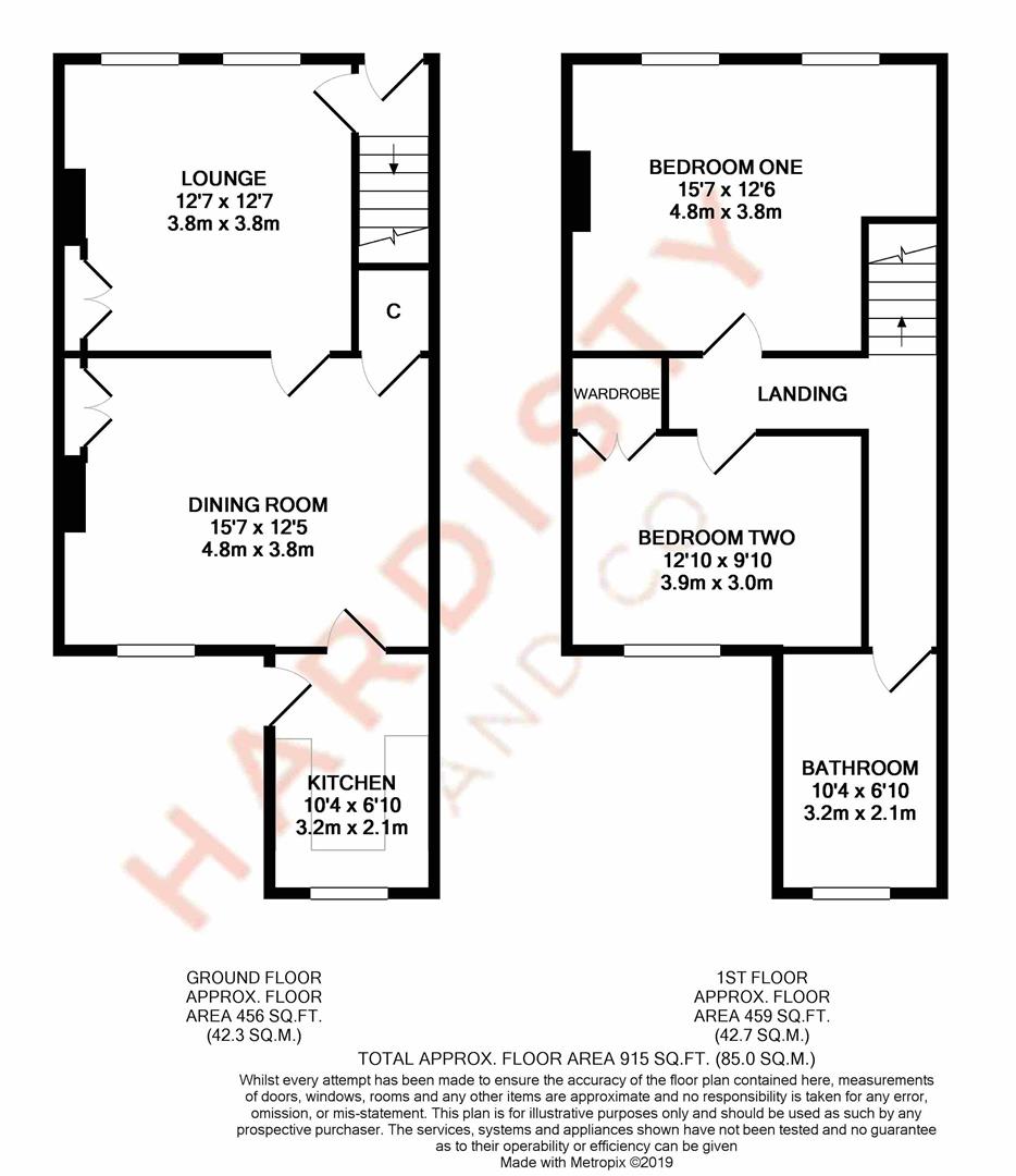 2 Bedrooms Terraced house to rent in Rhyddings View, Askwith, Otley LS21