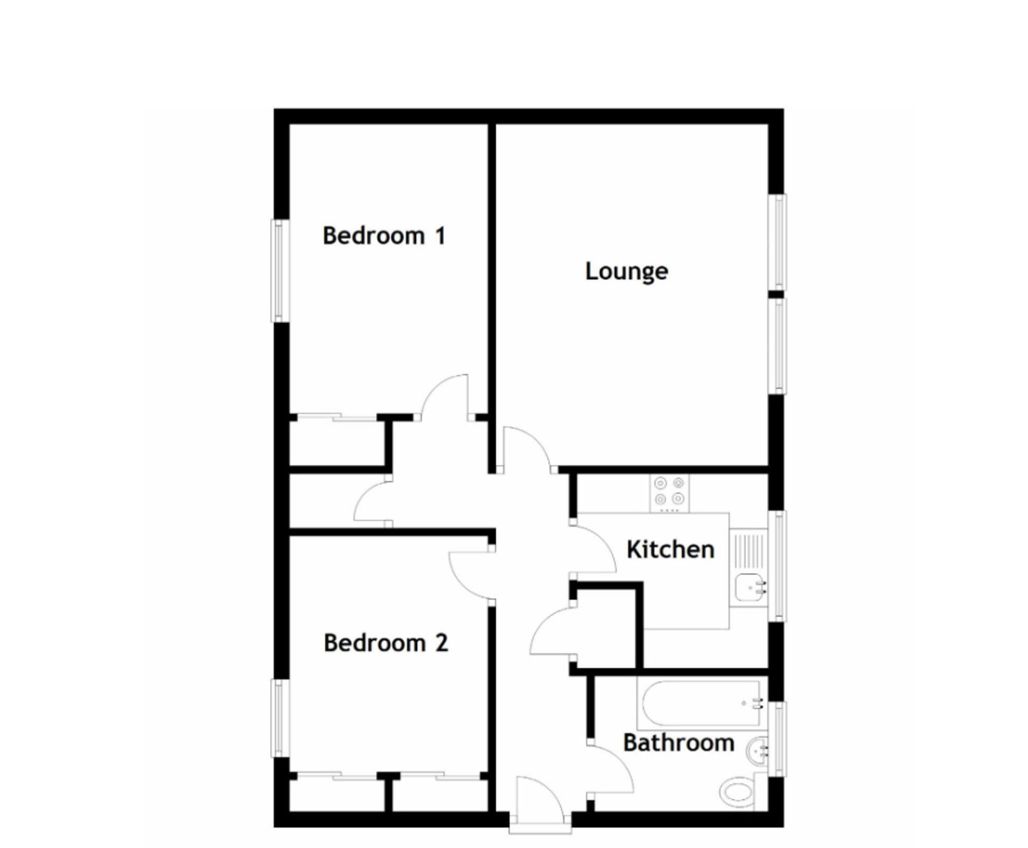 10/8 Sheriff Park, Edinburgh floorplan