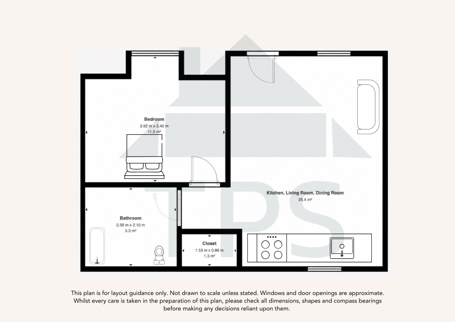 The Vault, 3 Barclays House, Lostwithiel floorplan