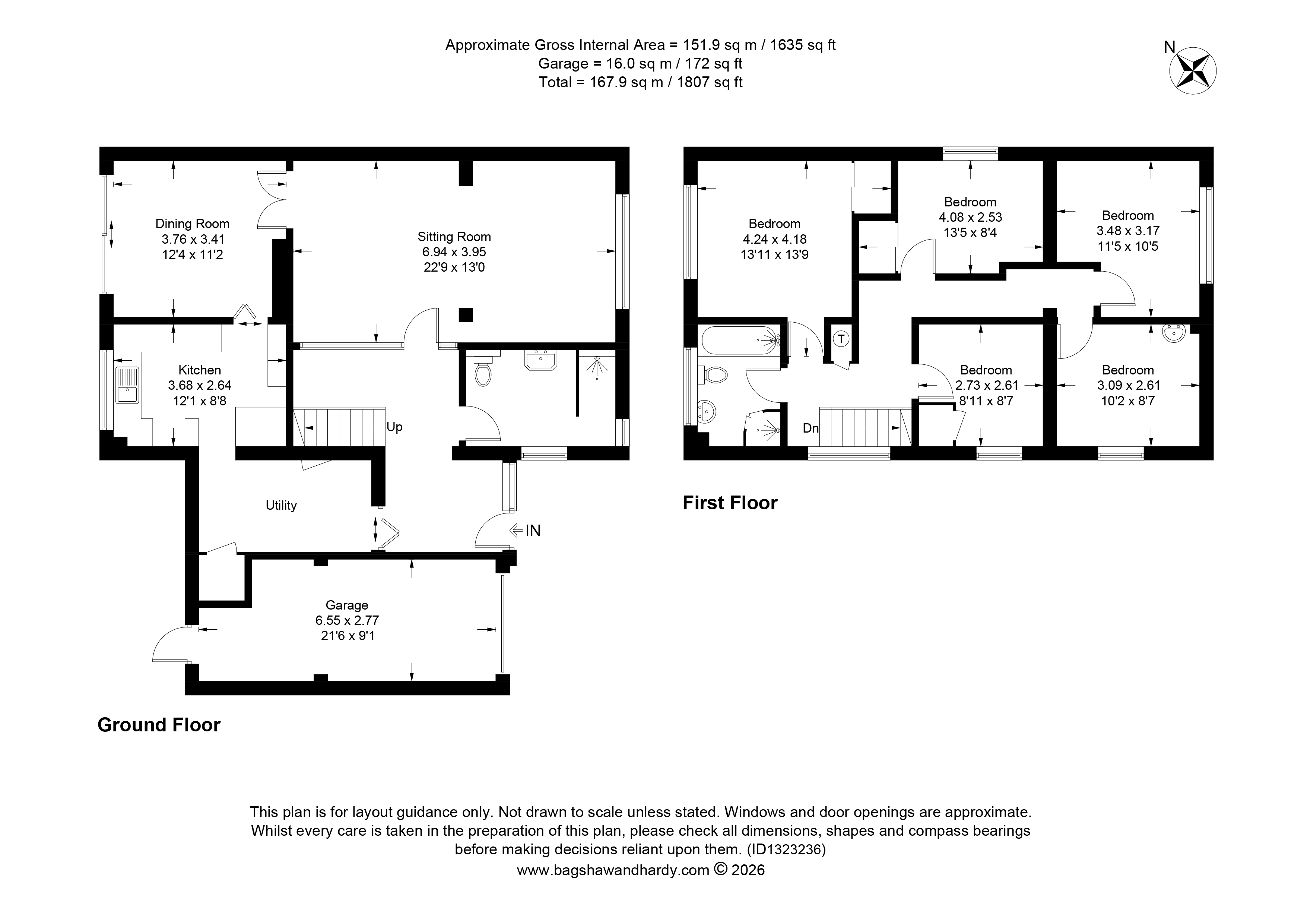 12, Howard Gardens, Surrey floorplan
