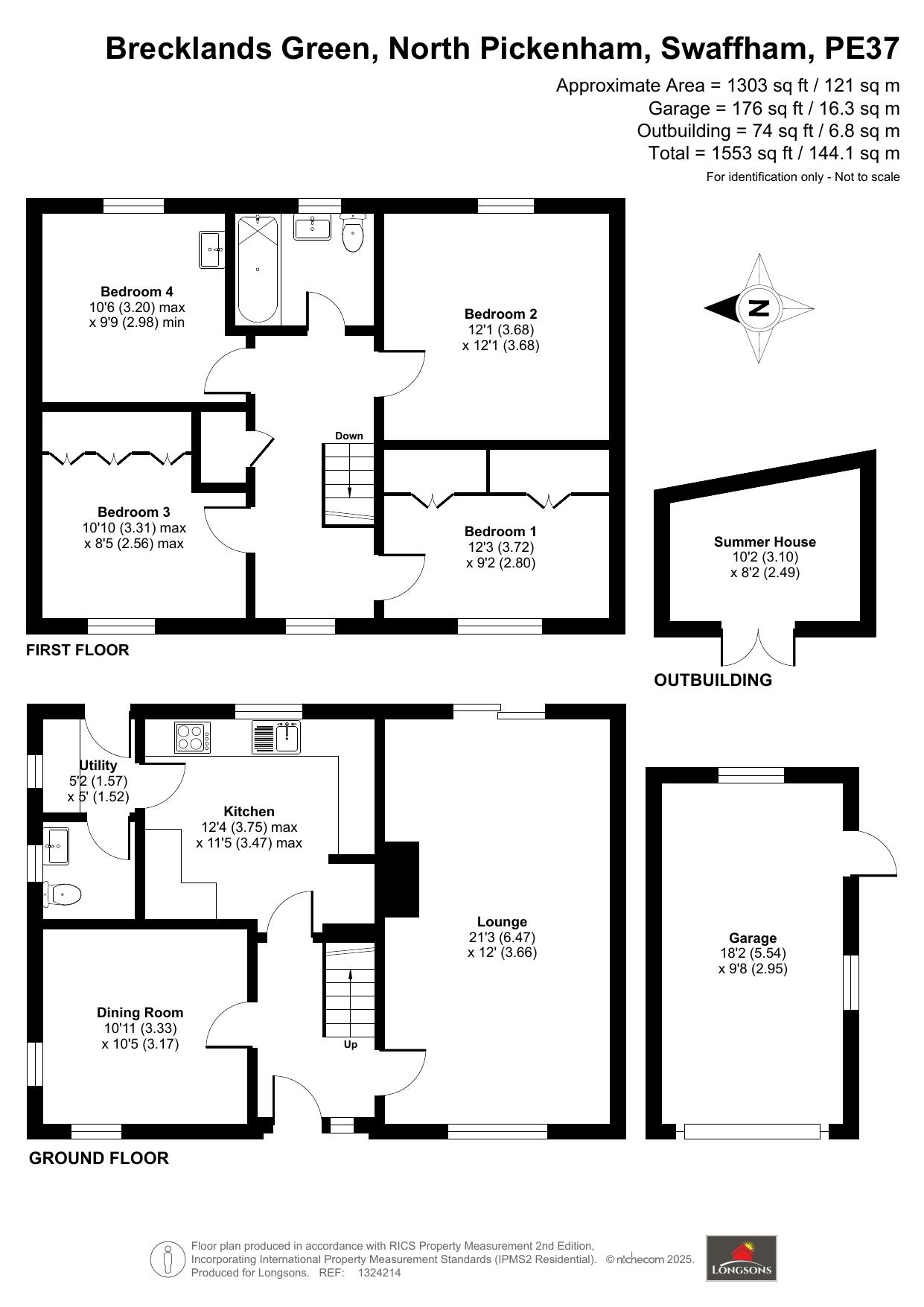 7, Brecklands Green, Swaffham floorplan
