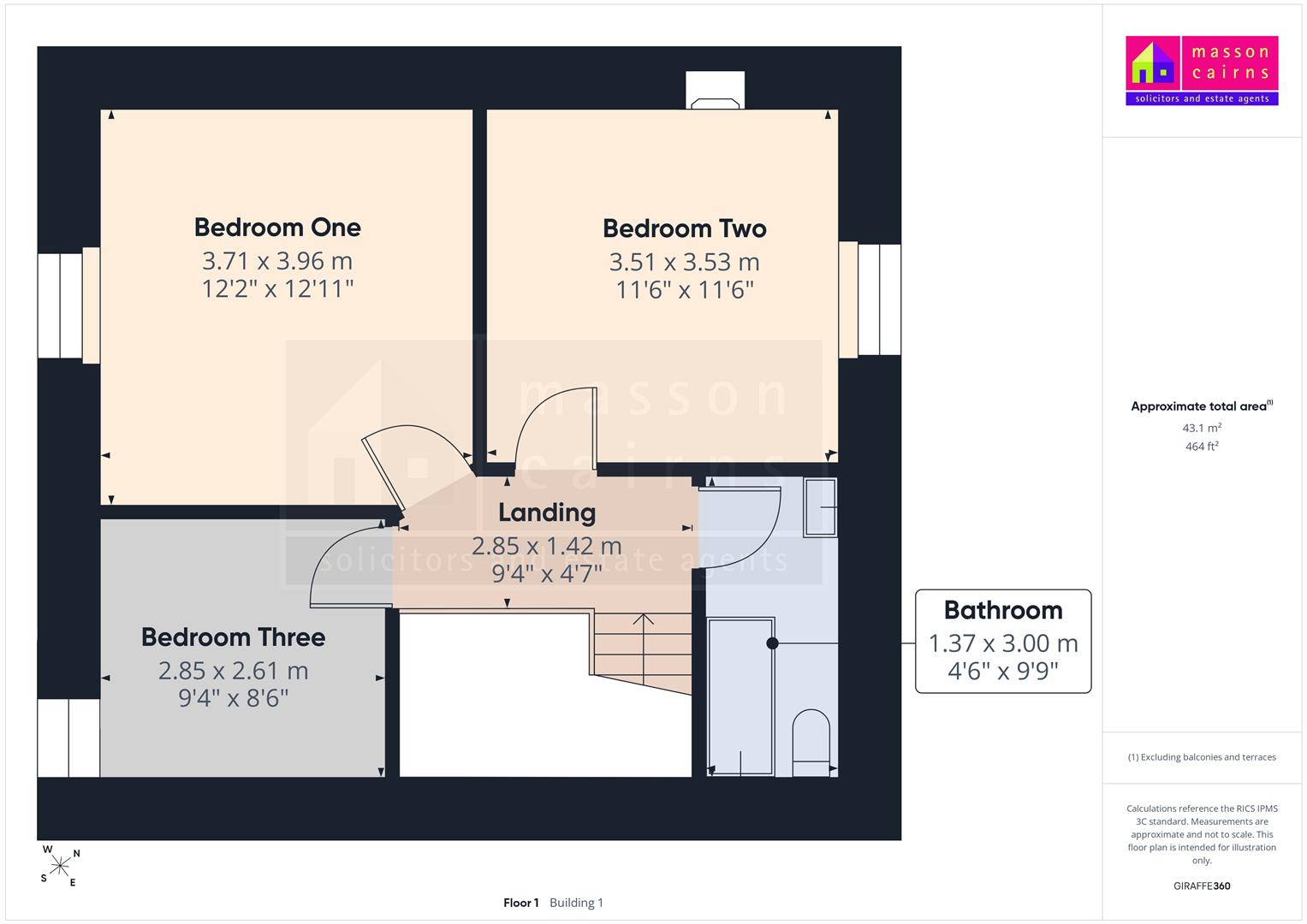 1, The Larches, Grantown On Spey floorplan